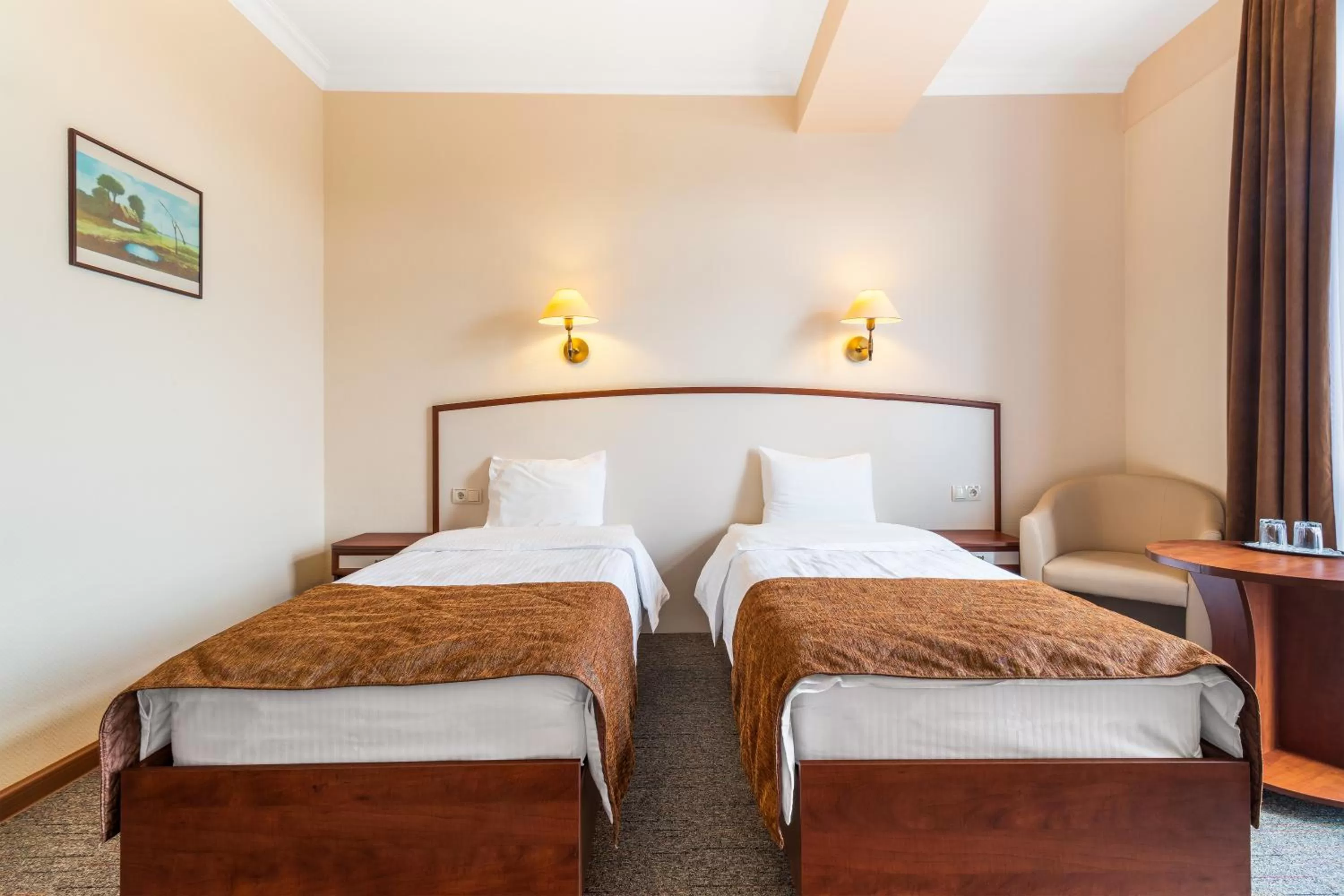 Bed in Regency Hotel