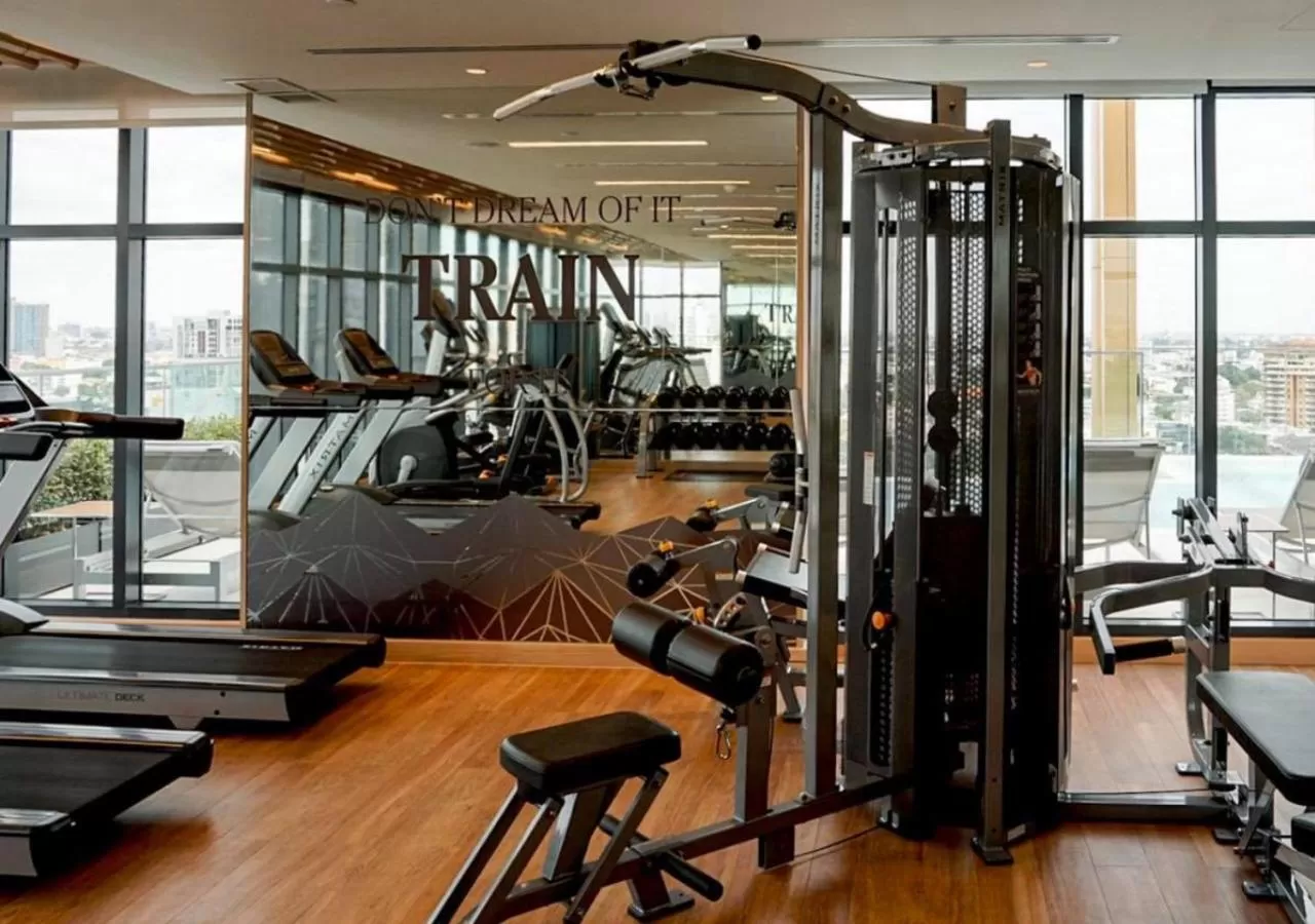 Fitness centre/facilities in Staybridge Suites Bangkok Thonglor by IHG