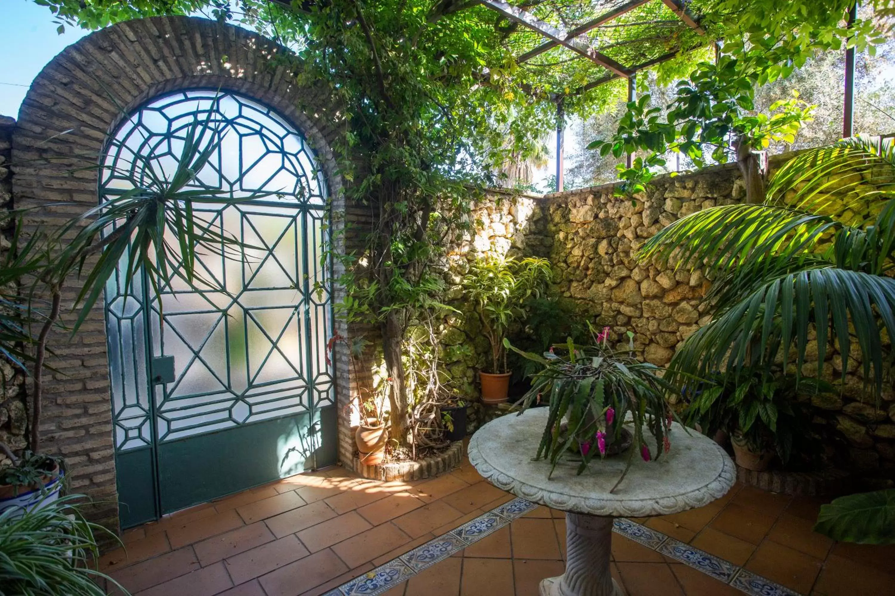 Patio in La Casa del Torreón