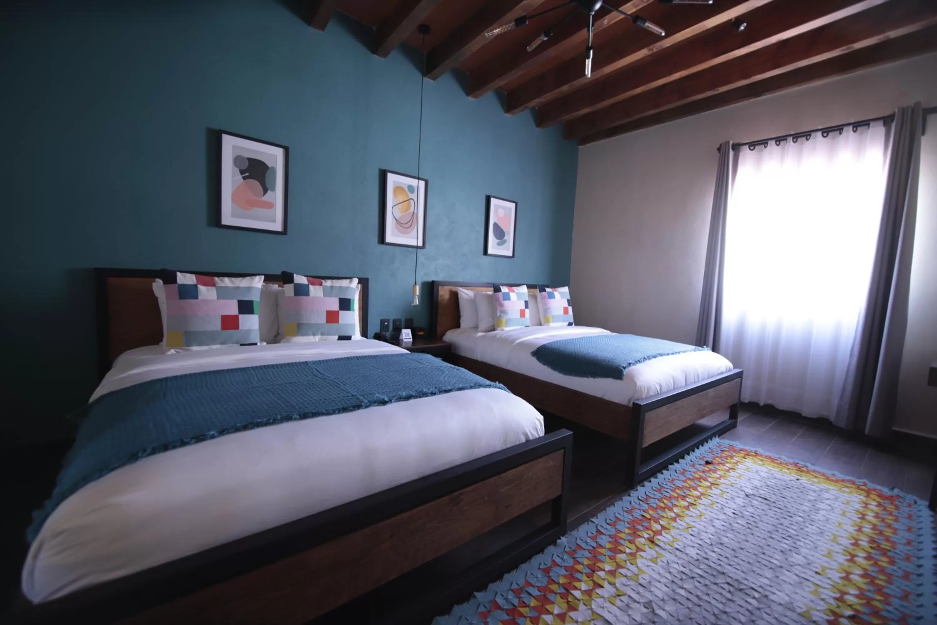 Bedroom, Bed in Antigua Trece Hotel Fusión