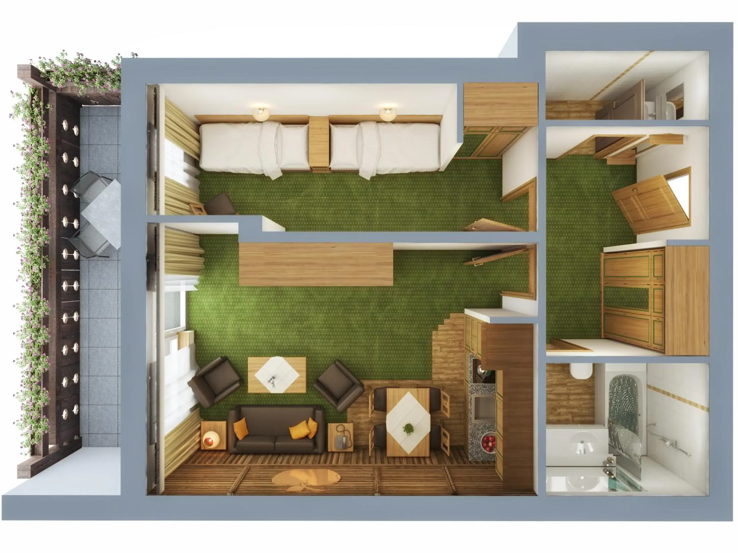 Floor Plan in Hotel Tirolensis