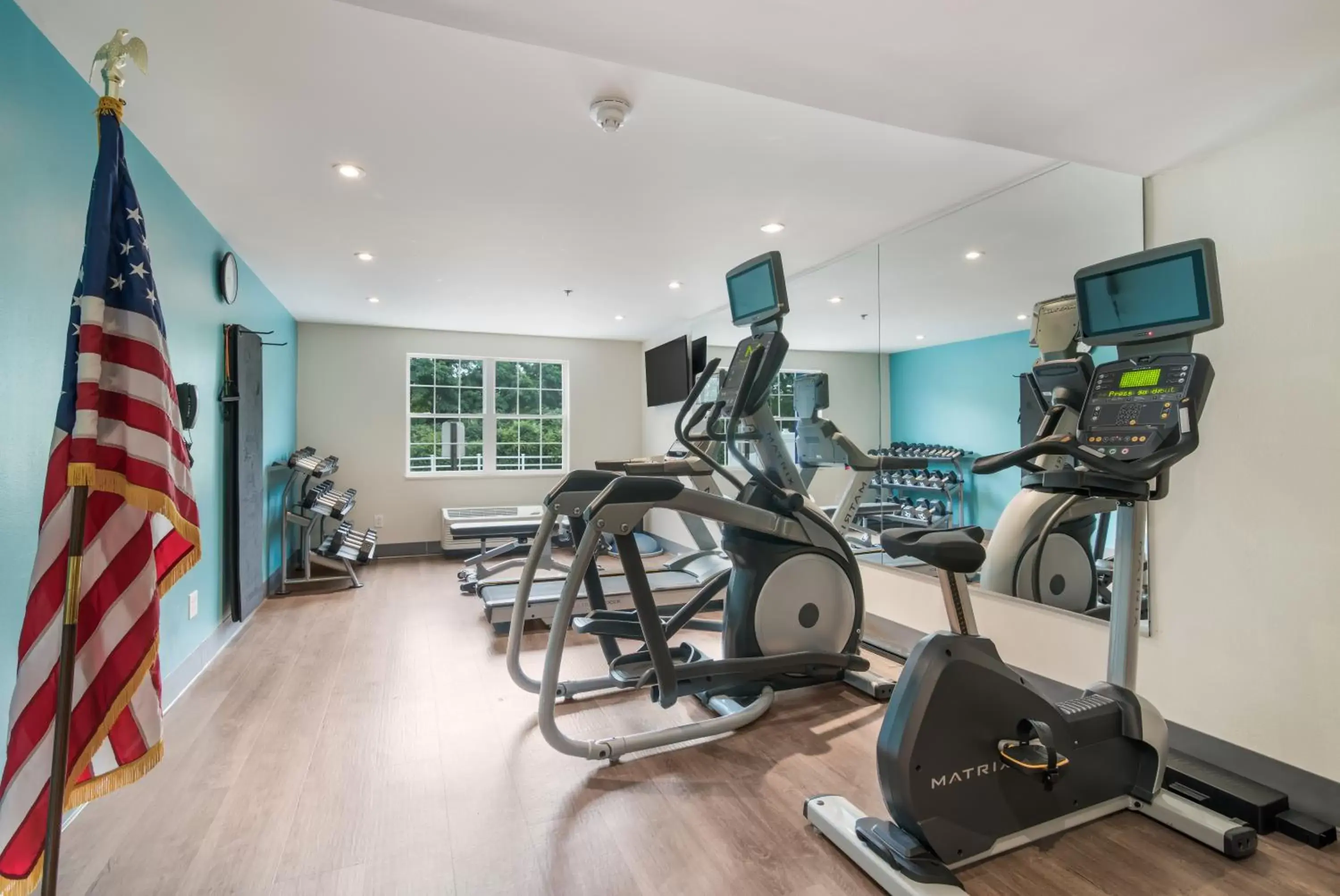 Fitness centre/facilities, Fitness Center/Facilities in Holiday Inn Express - Plymouth, an IHG Hotel