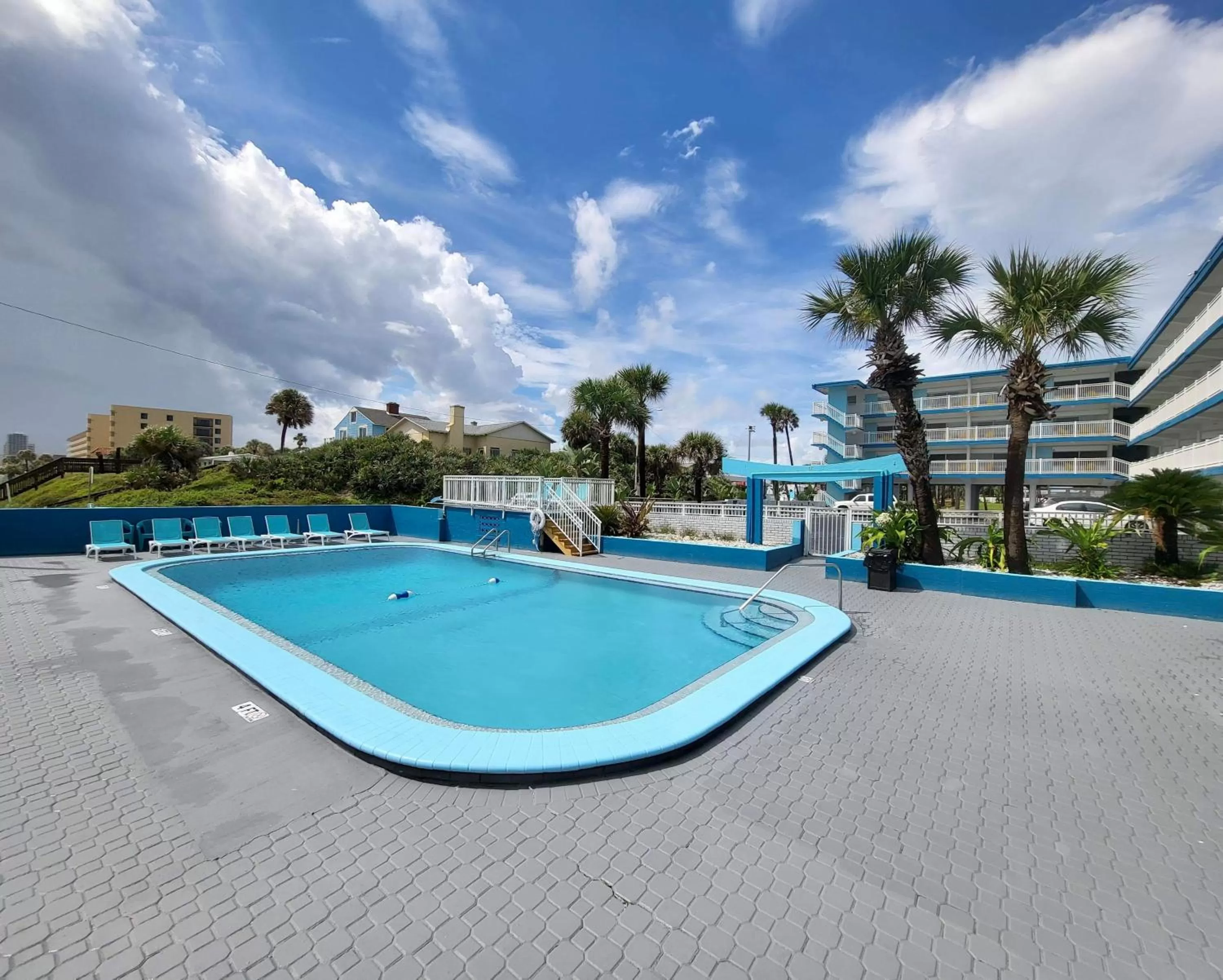 Swimming pool in Chateau Mar Beach Resort NEWLY RENOVATED
