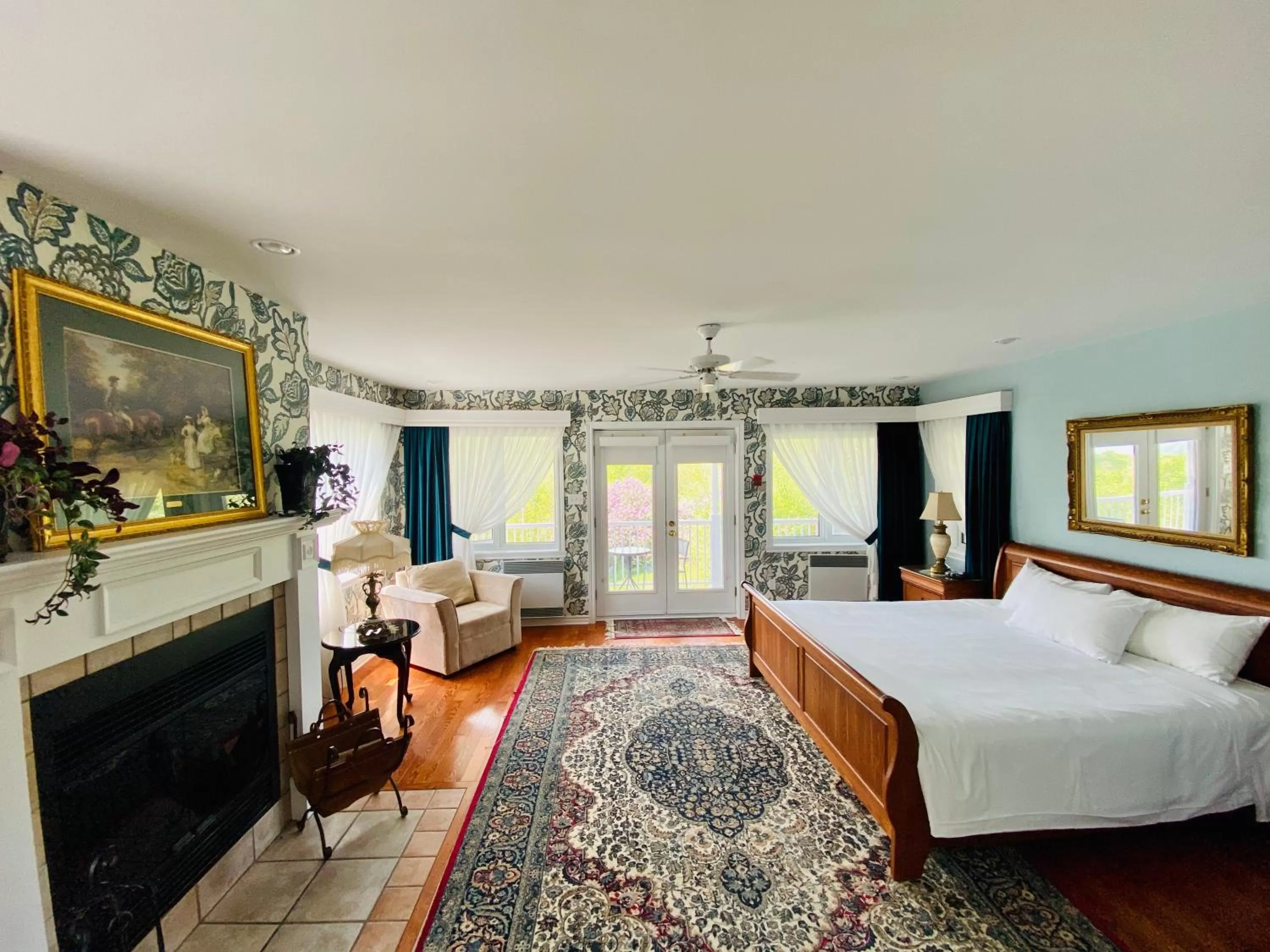 Bed in Auberge Le Tricorne