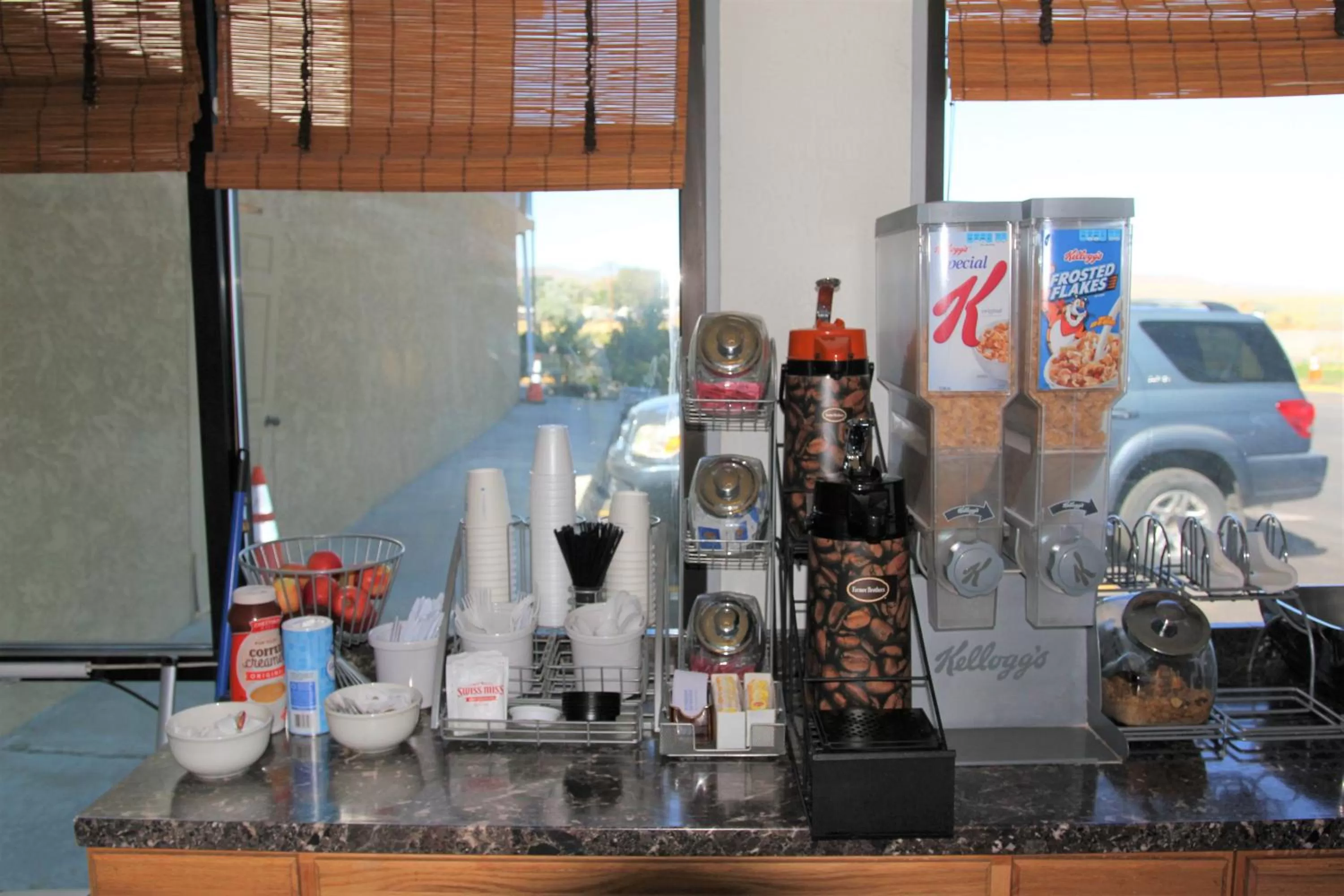 Continental breakfast in Super 8 by Wyndham Wells