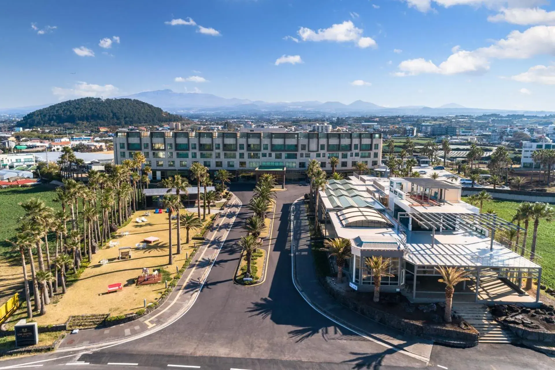 Bird's-eye View in Uni Hotel Jeju