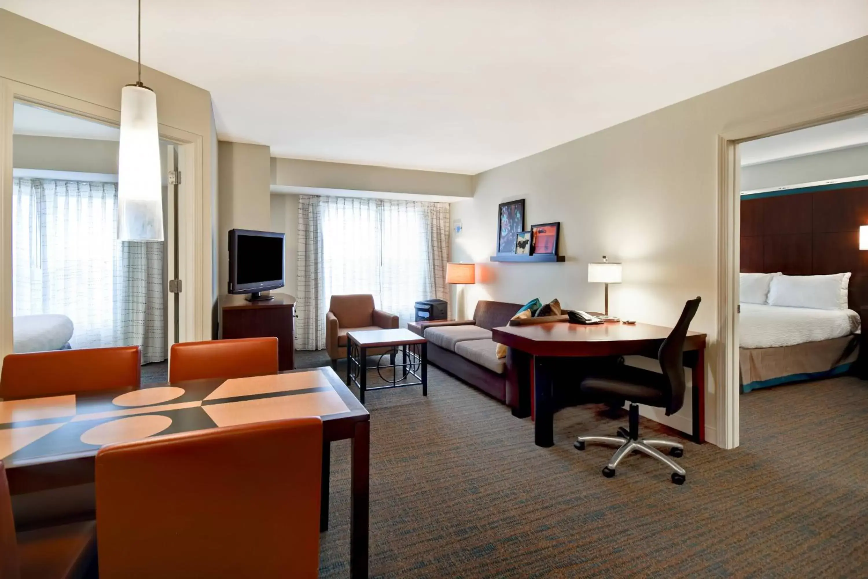 Living room, Seating Area in Residence Inn by Marriott Stillwater