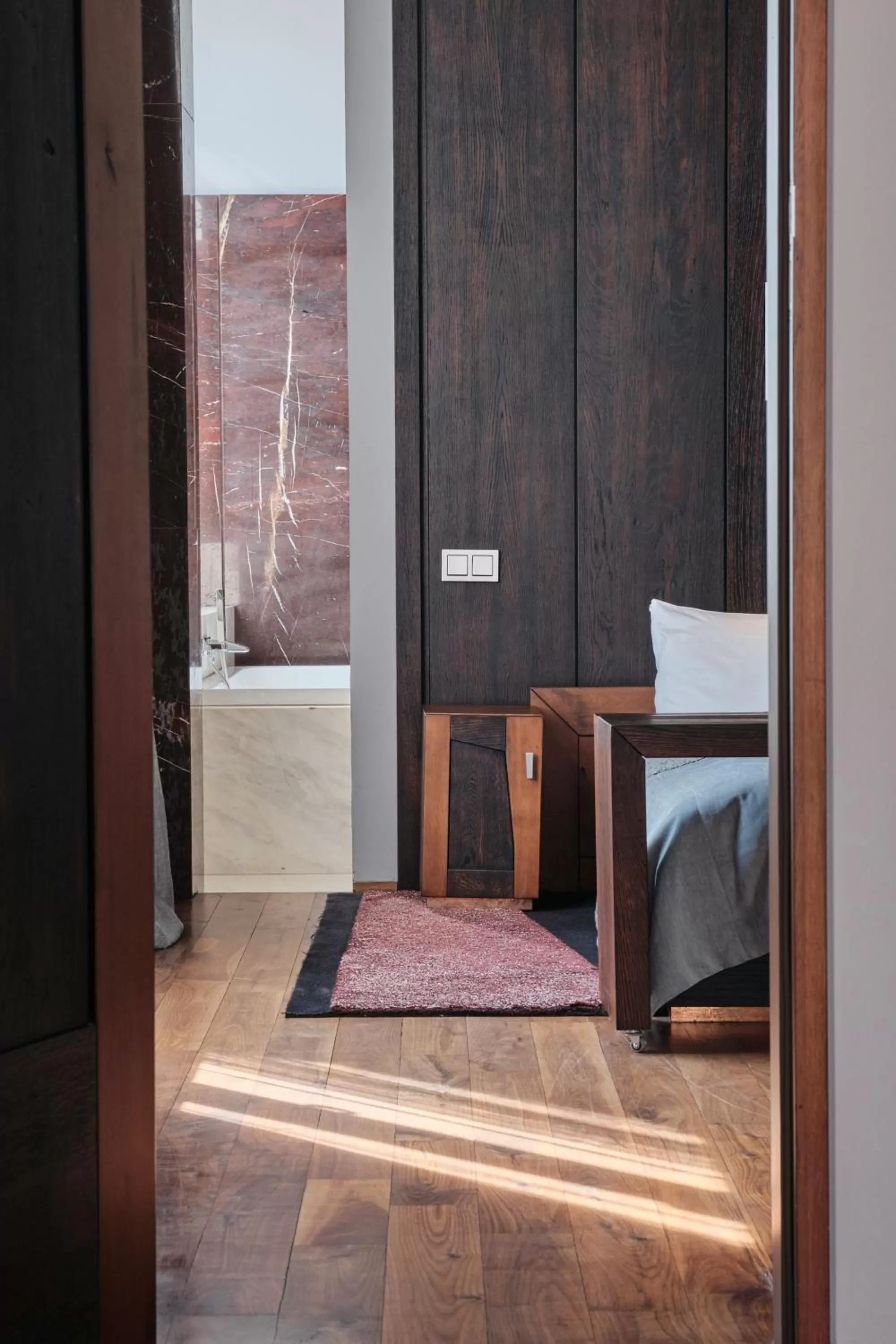 Bedroom, Bed in Hotel Monopol