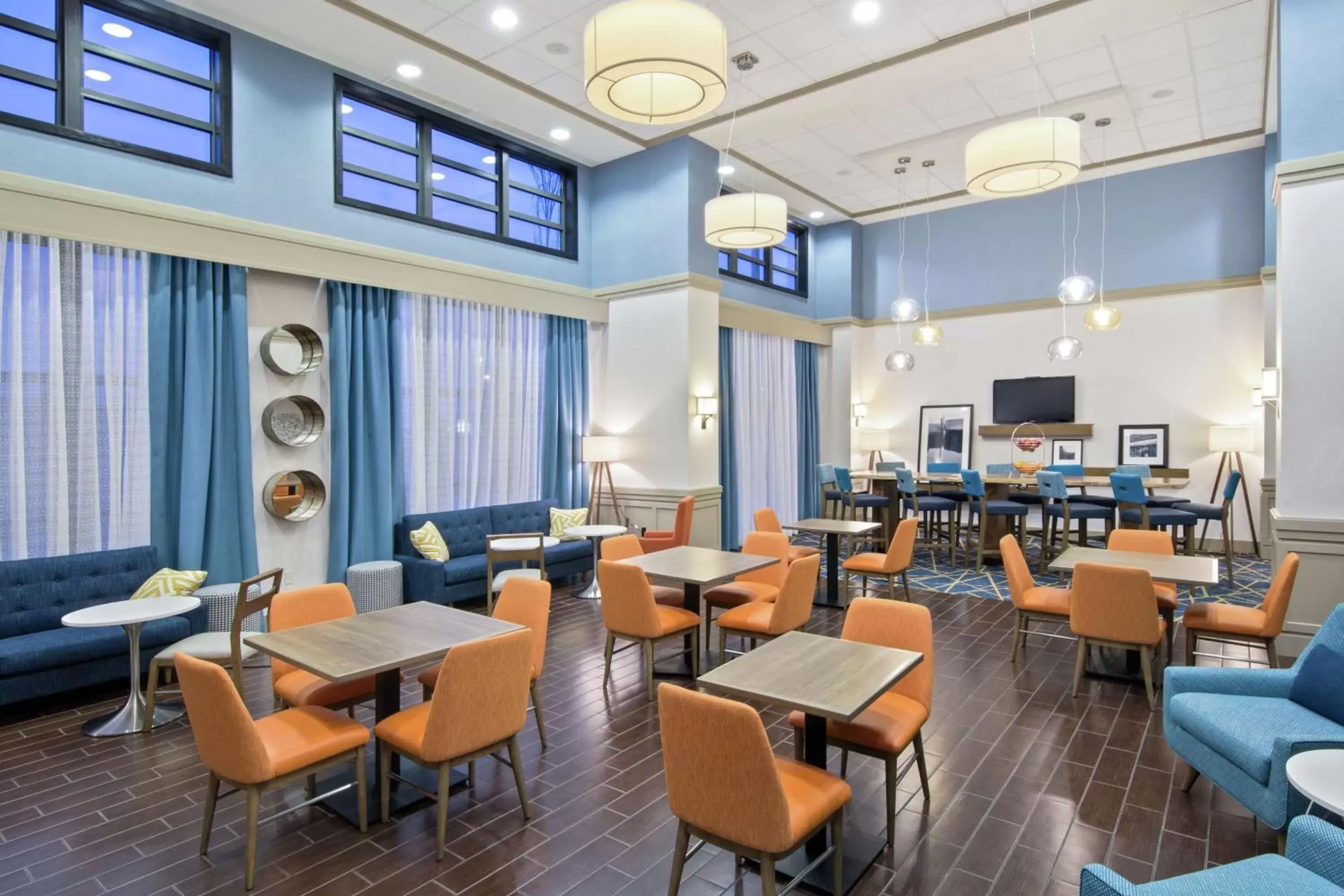 Lobby or reception, Restaurant/Places to Eat in Hampton Inn & Suites Spokane Valley