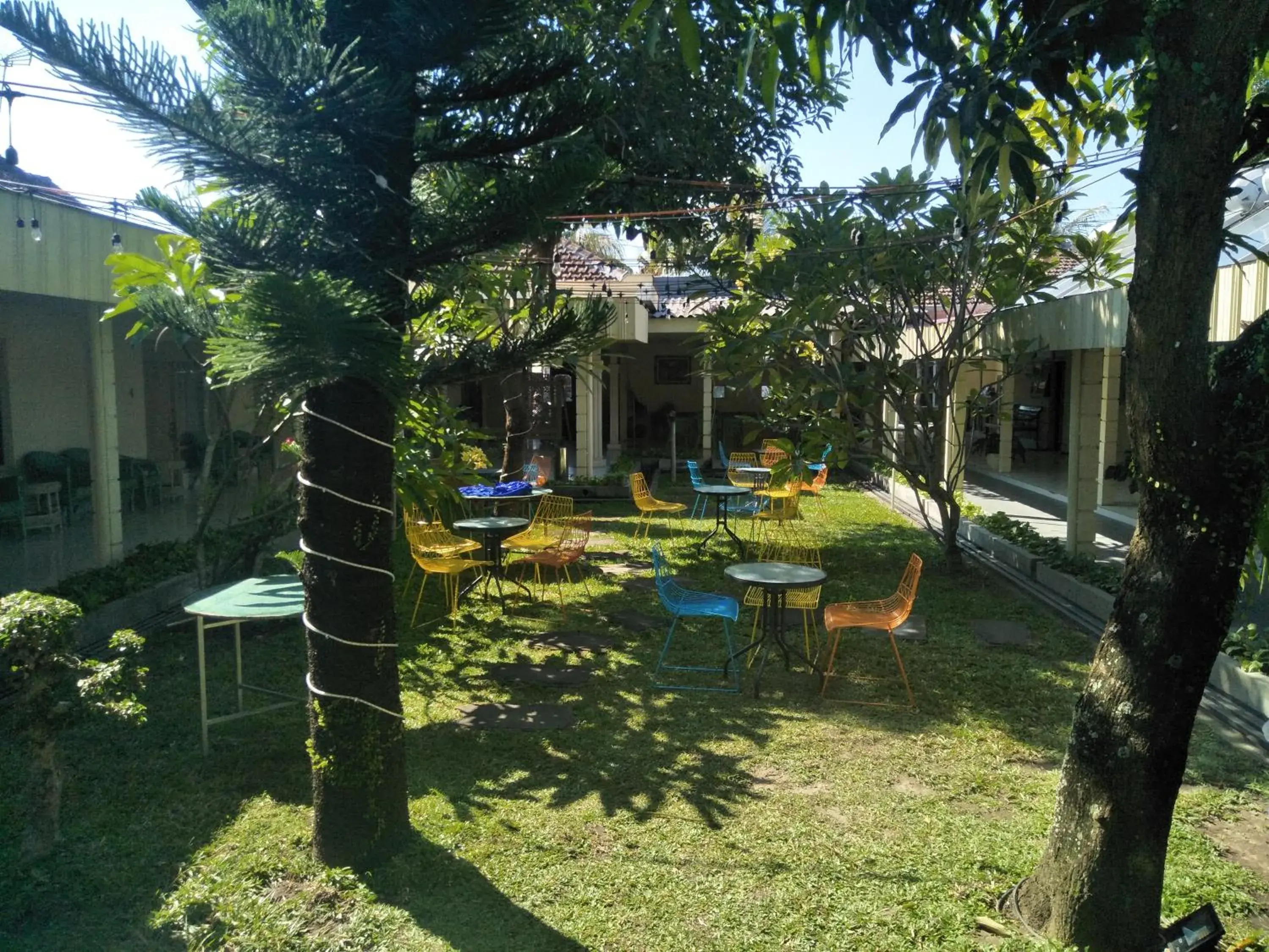 Property building, Garden in Hotel Grand Rosela Yogyakarta