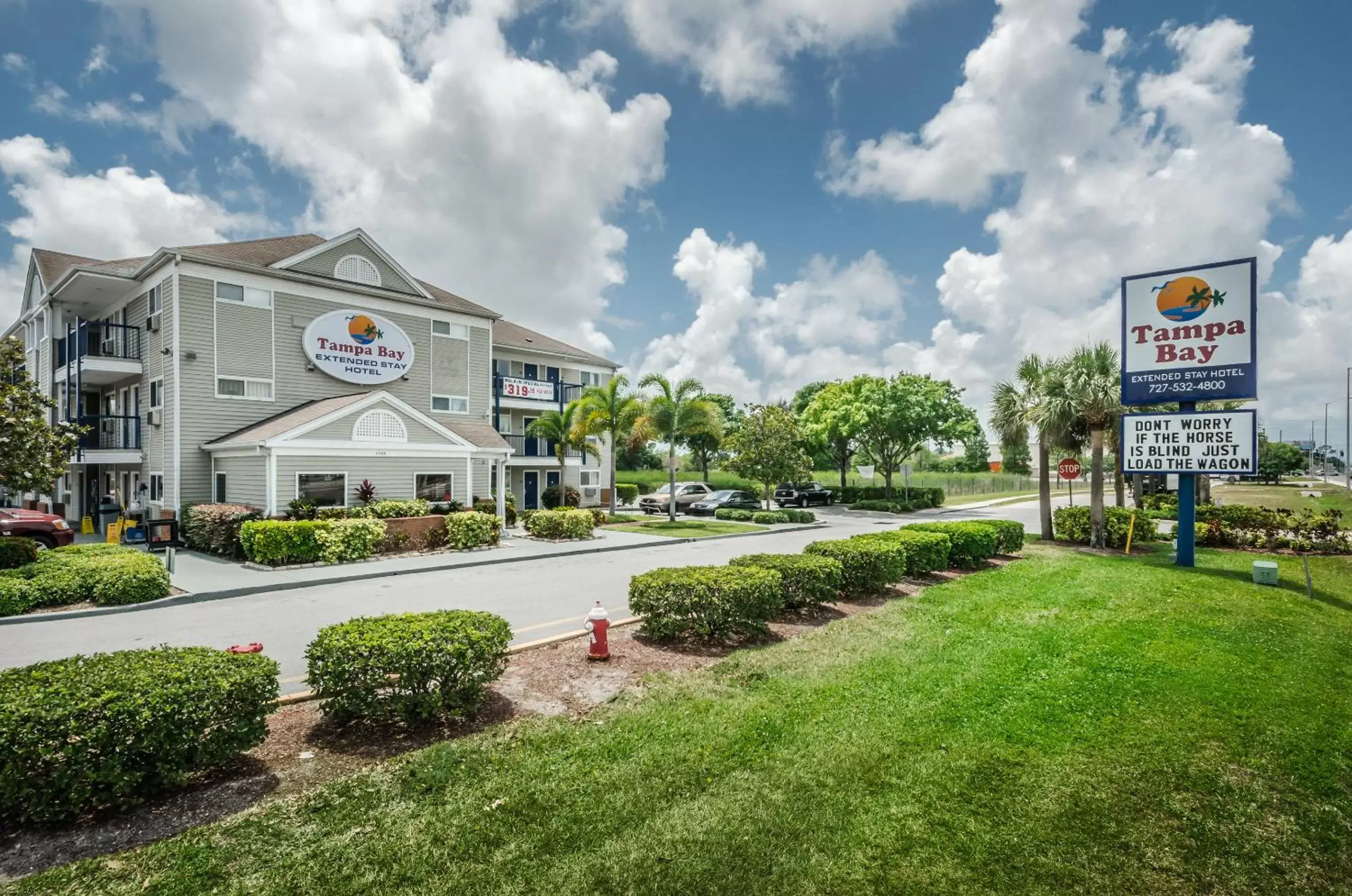 Property logo or sign, Property Building in Tampa Bay Extended Stay Hotel