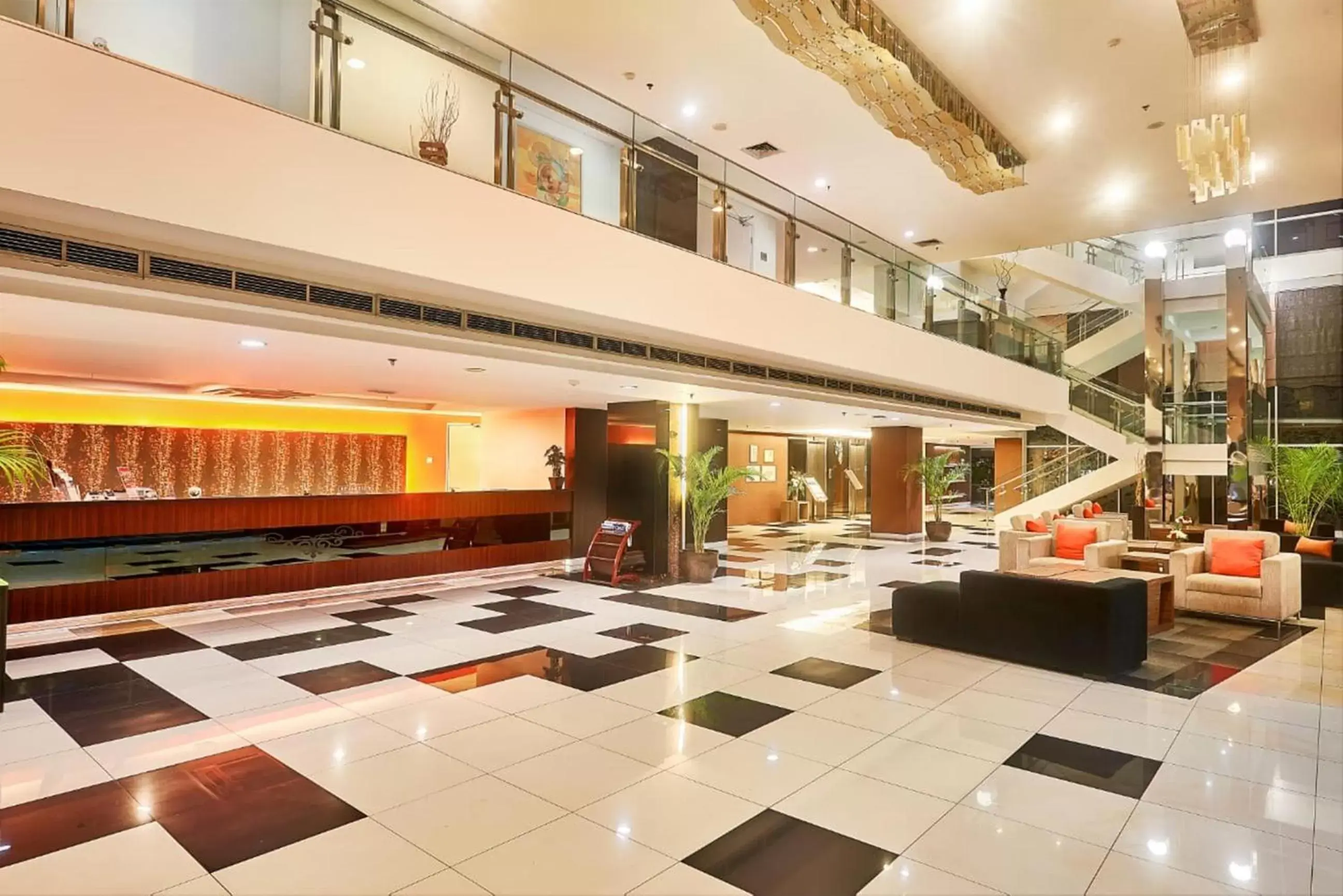 Lobby/Reception in Patra Bandung Hotel