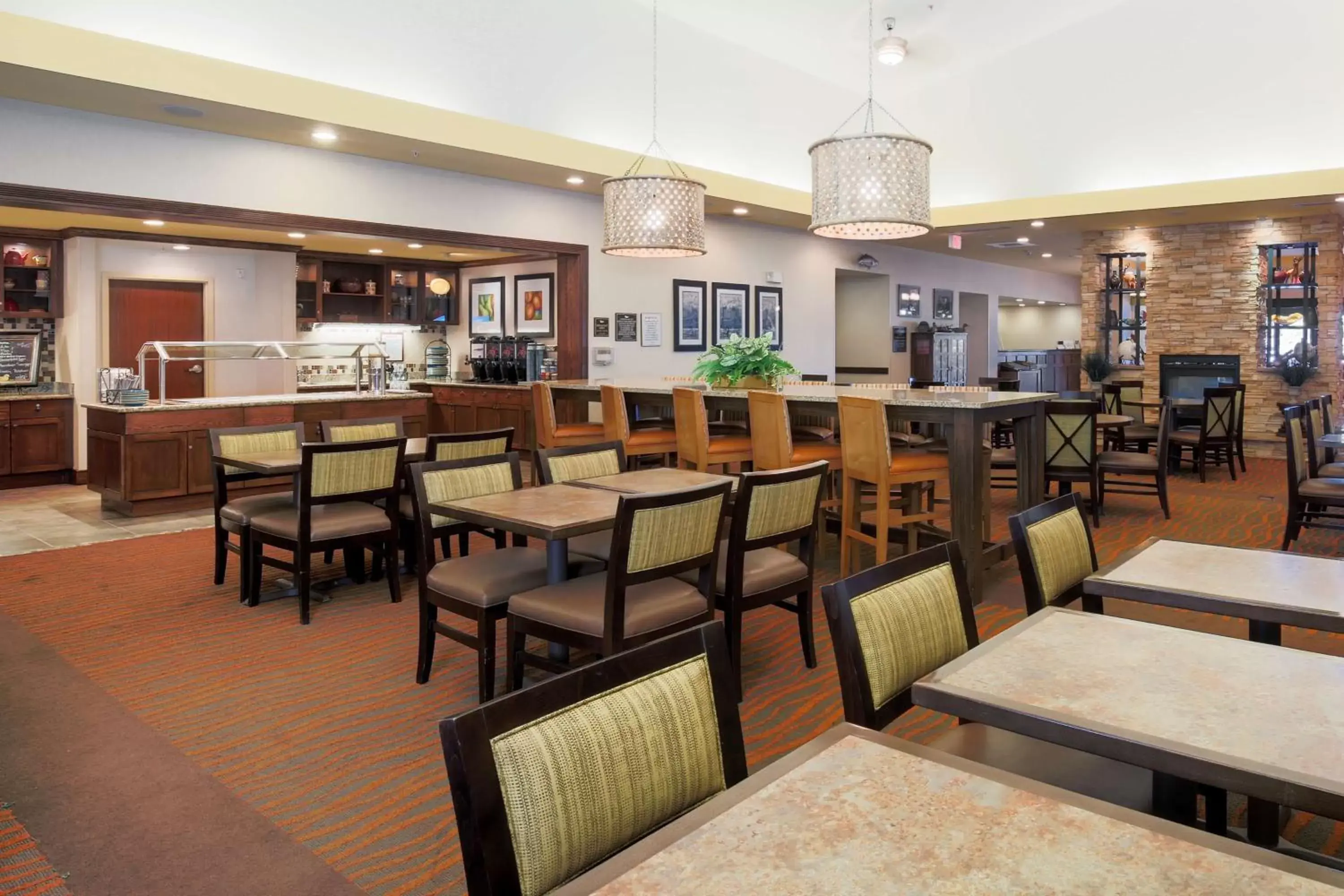 Dining area, Restaurant/Places to Eat in Homewood Suites By Hilton Anchorage, Ak