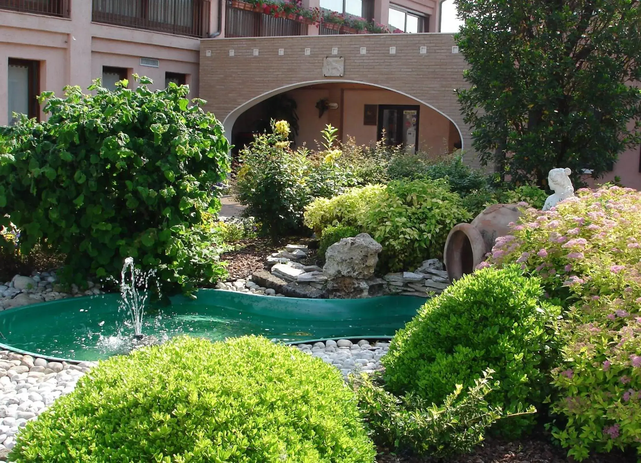 Garden in Relais Leon d'Oro