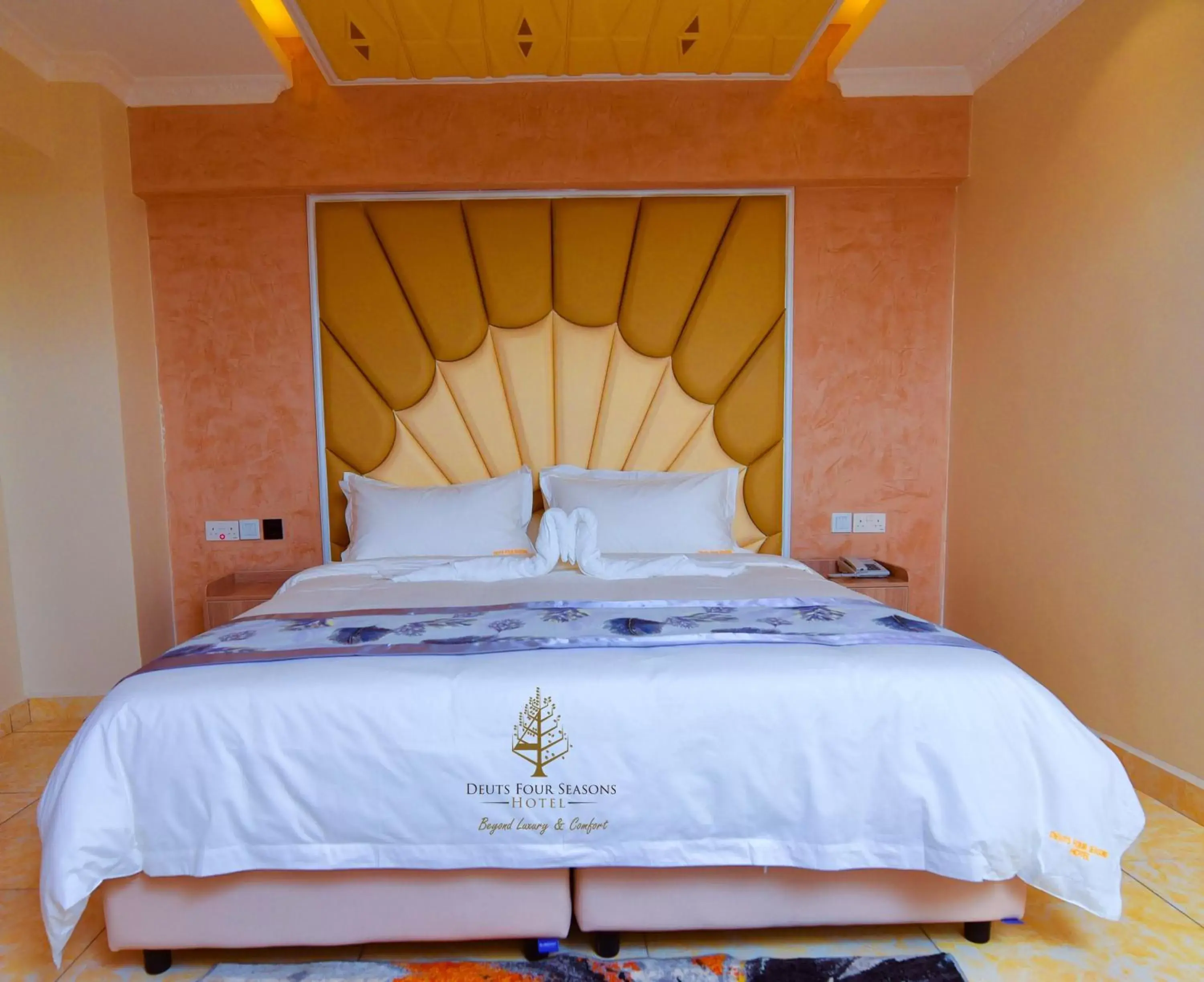 Bed in Deuts Four Seasons Hotel