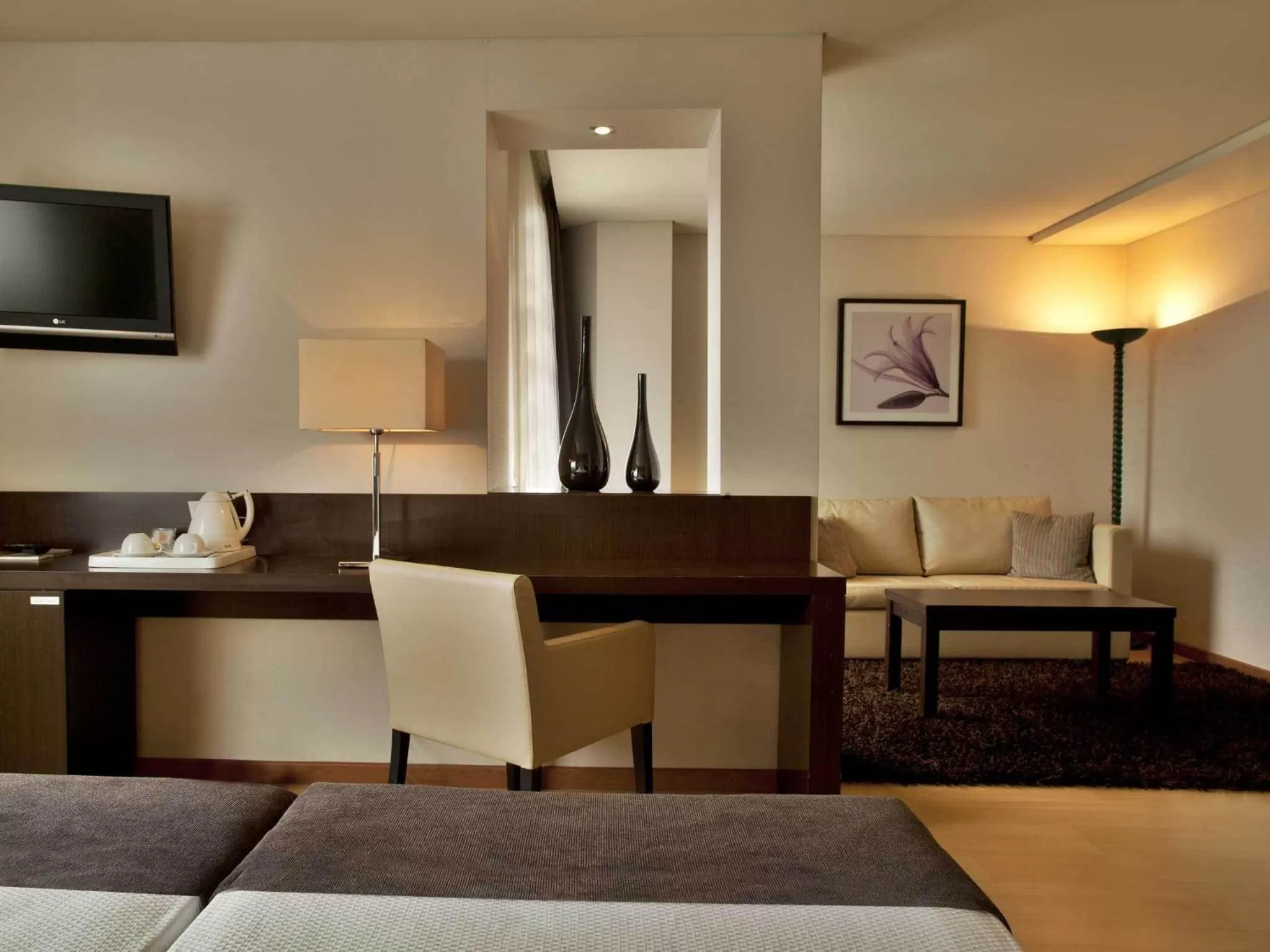 Bed in TURIM Ibéria Hotel