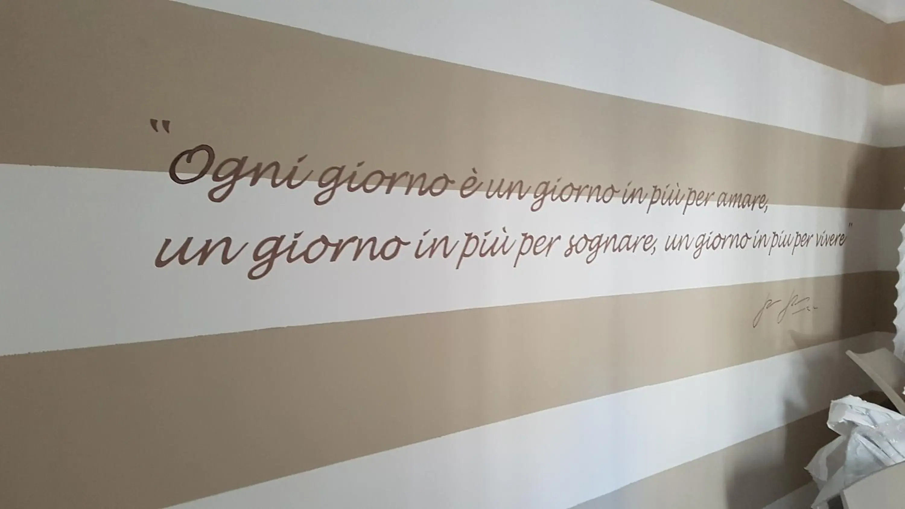 Decorative detail in Hotel Dei Cappuccini