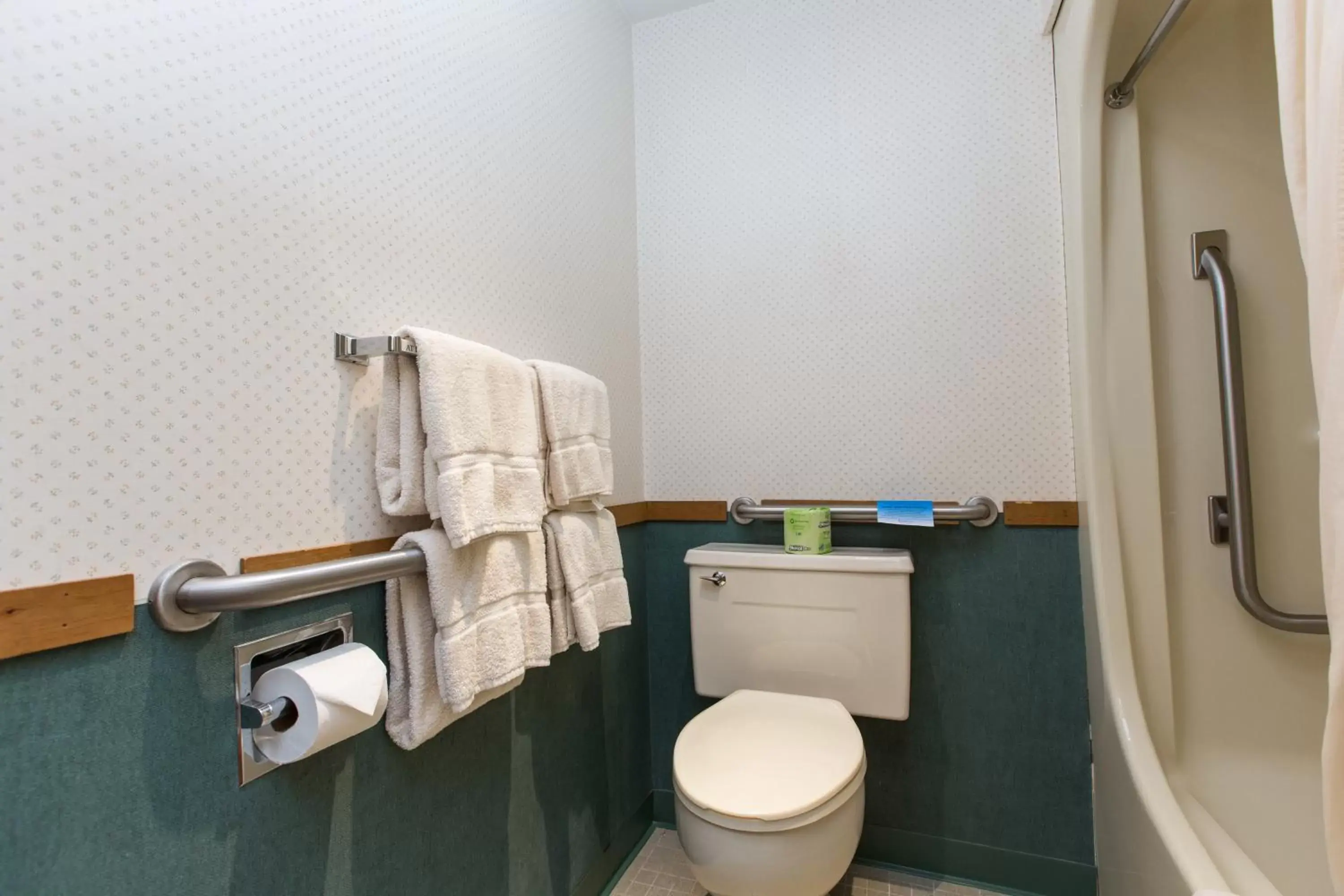 Bathroom in Commodores Inn