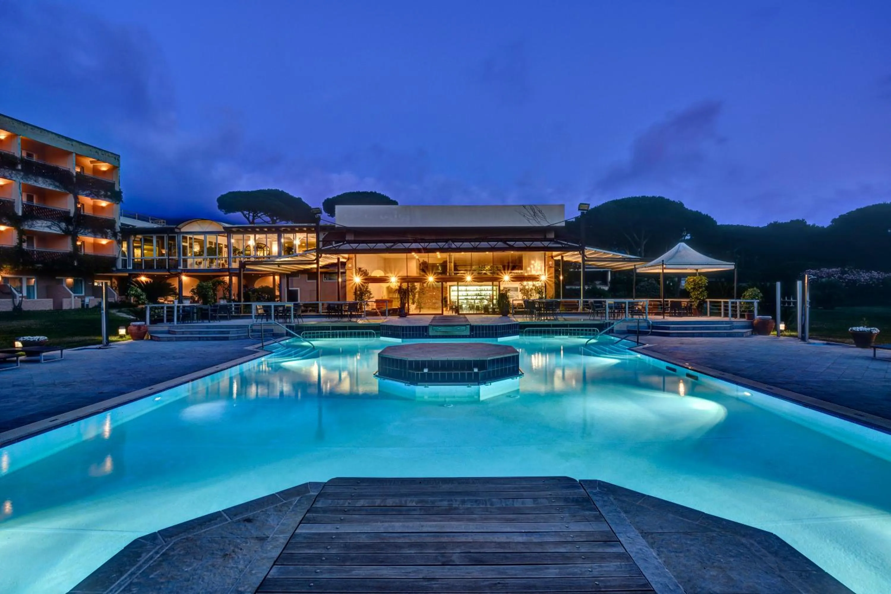 Property building in Golf Hotel Punta Ala