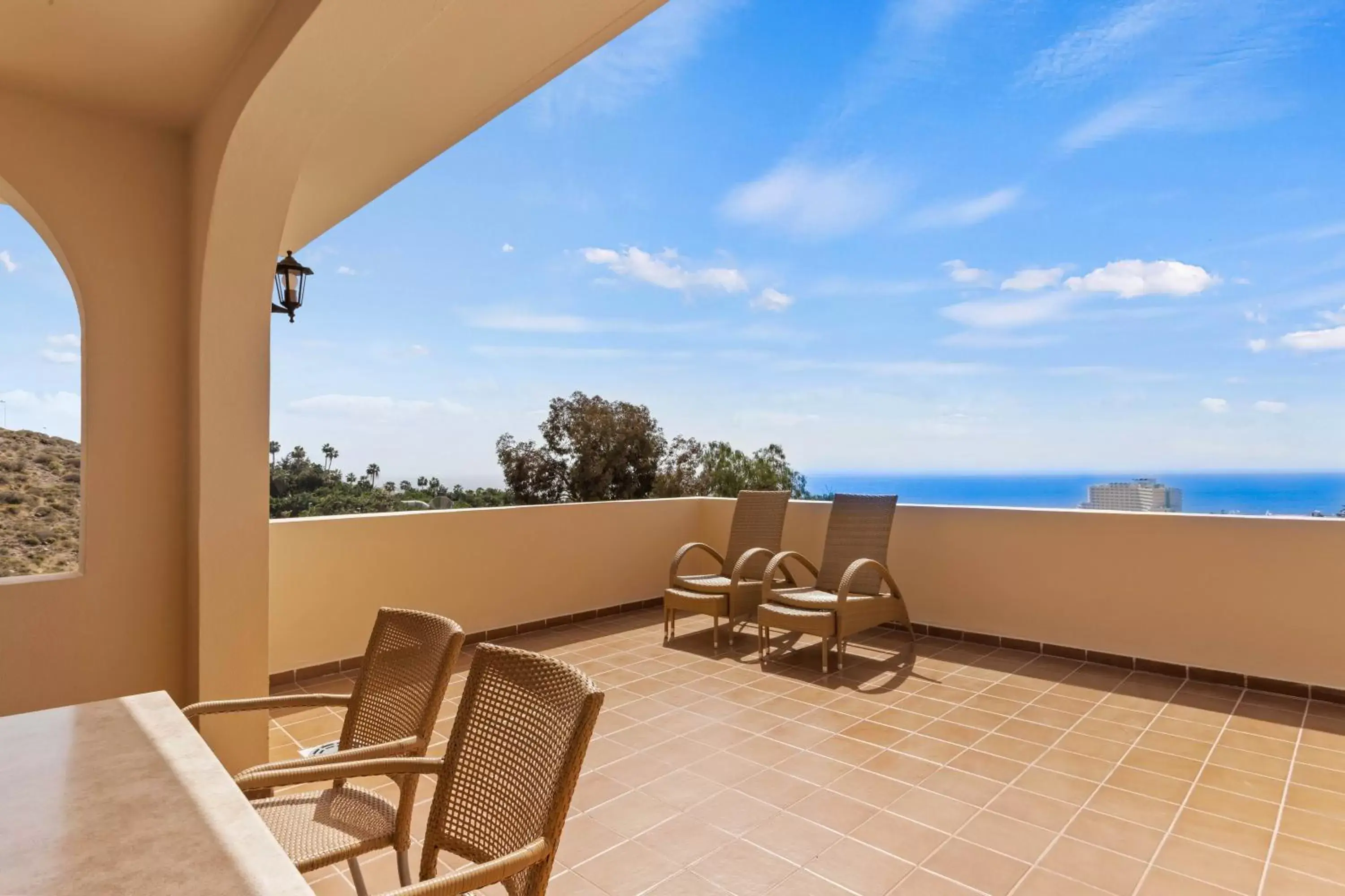 Patio, Balcony/Terrace in Wyndham Residences Costa Adeje