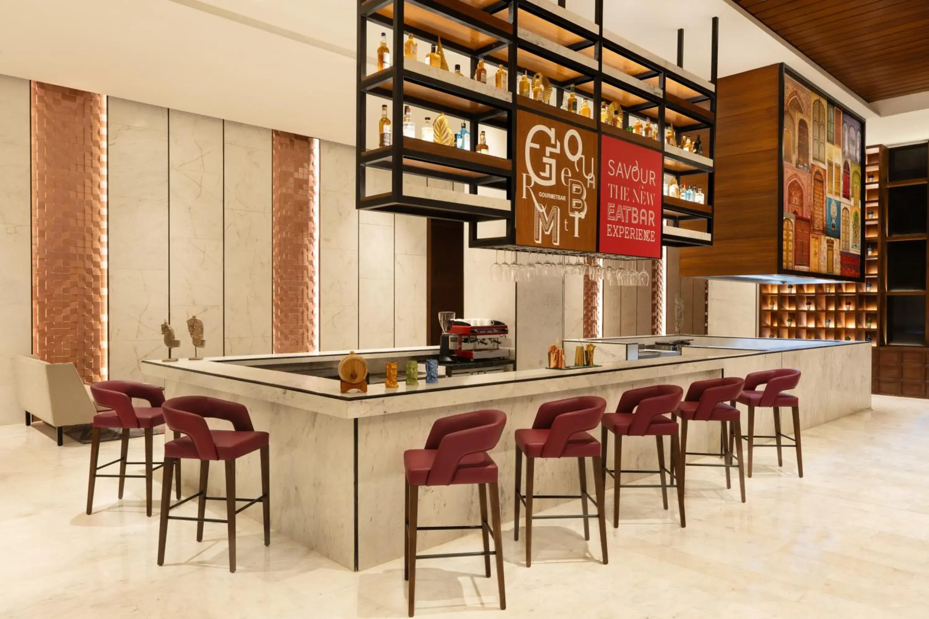 Lounge or bar in Novotel Jaipur Convention Centre
