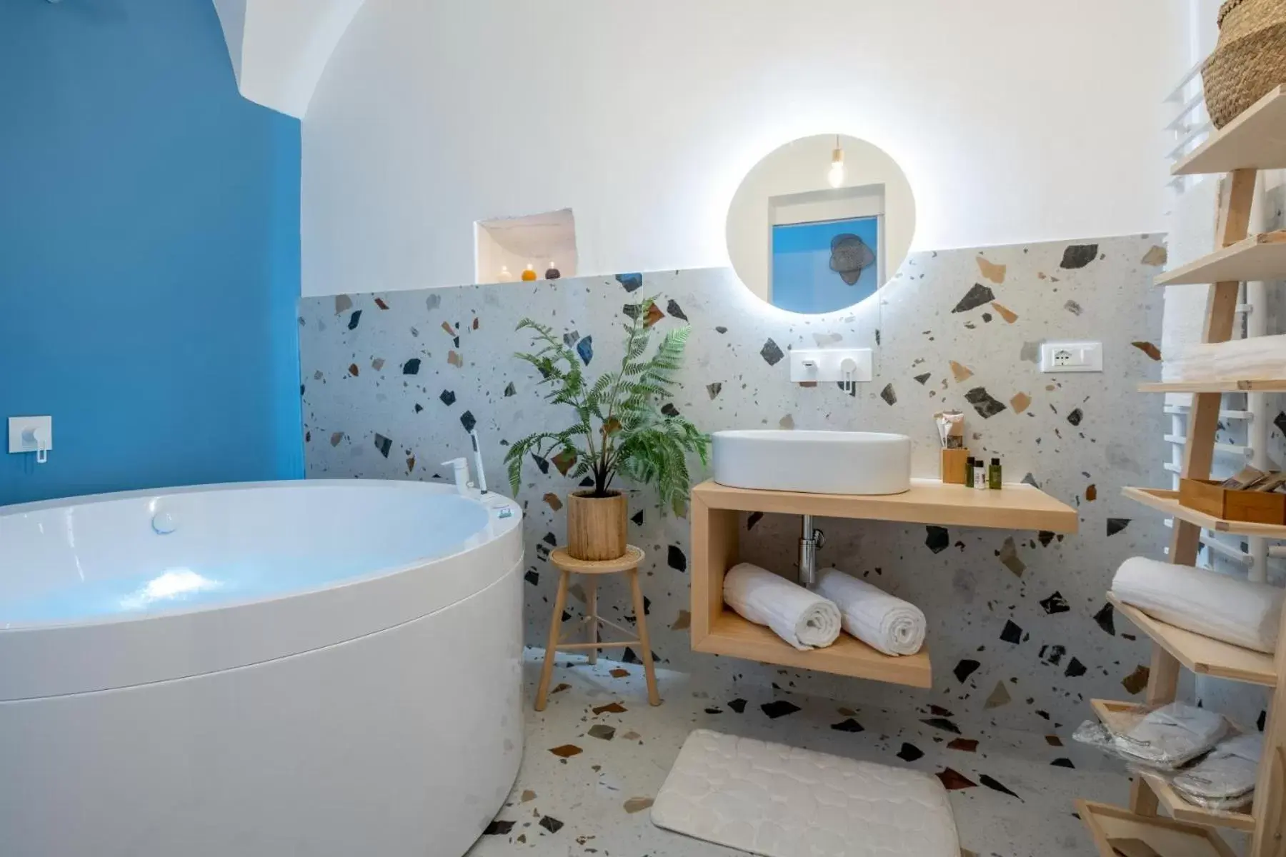 Bathroom in La Bella Ostuni Suites