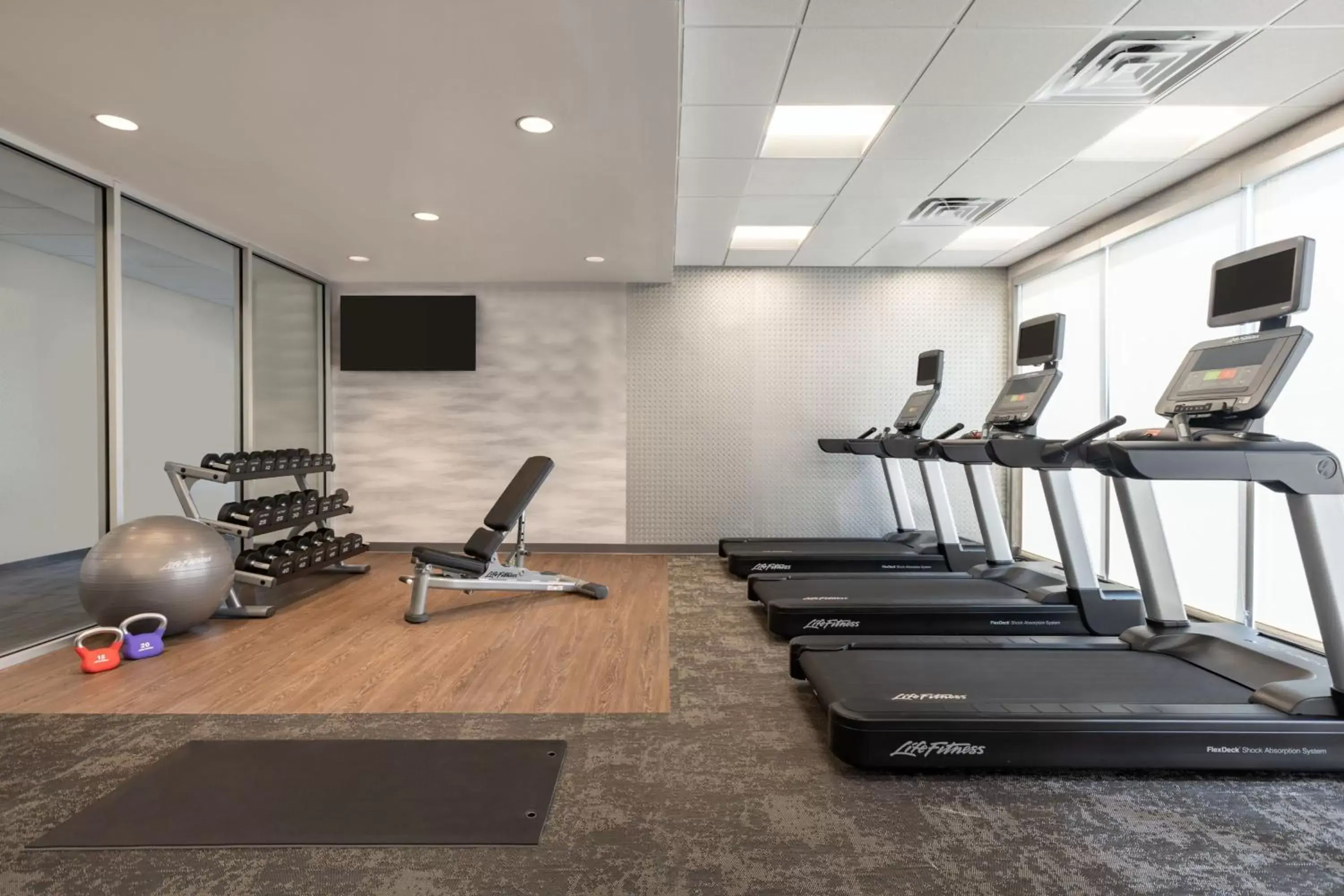 Fitness centre/facilities, Fitness Center/Facilities in Fairfield by Marriott Inn & Suites Rockaway