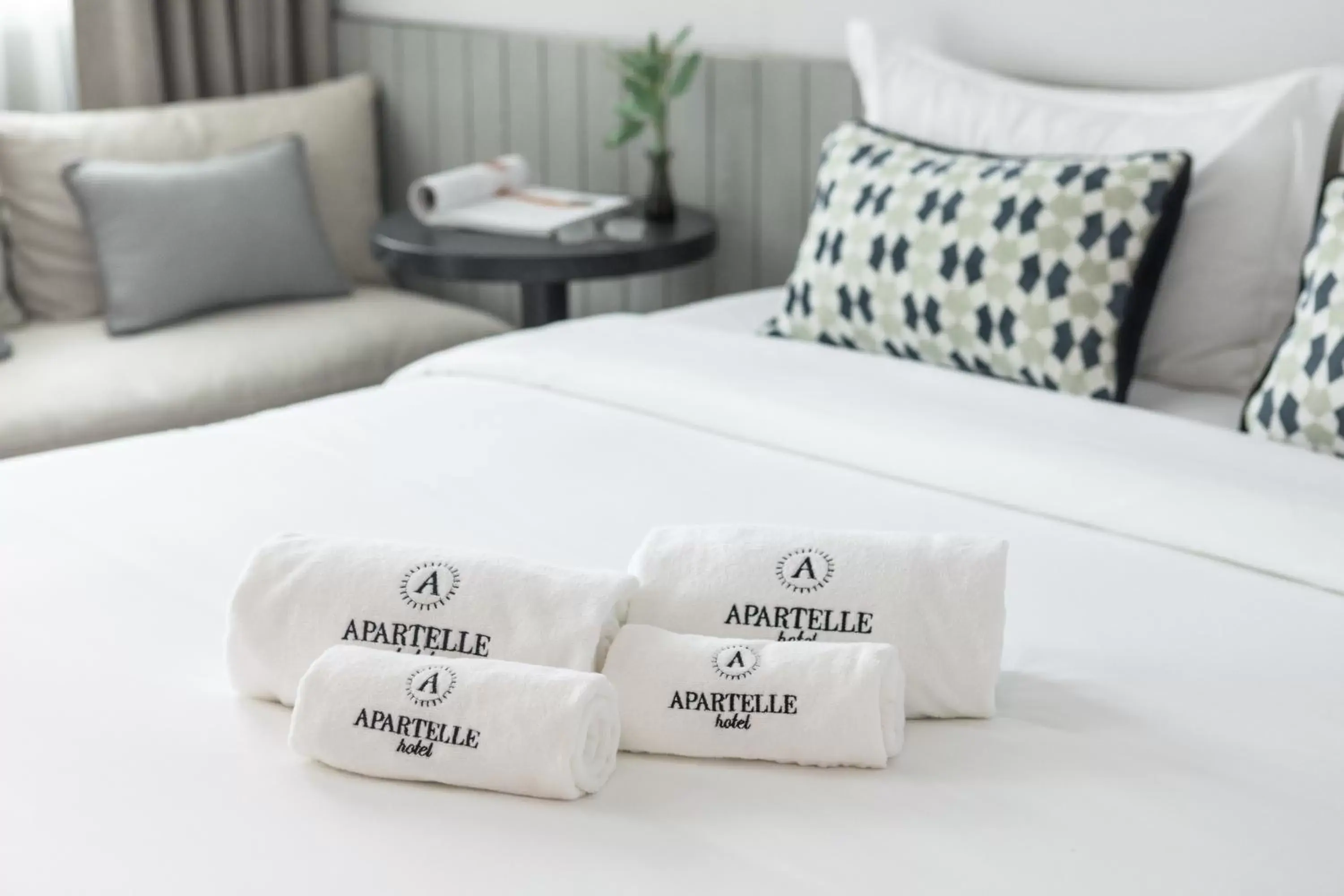 Bed in Apartelle Jatujak Hotel
