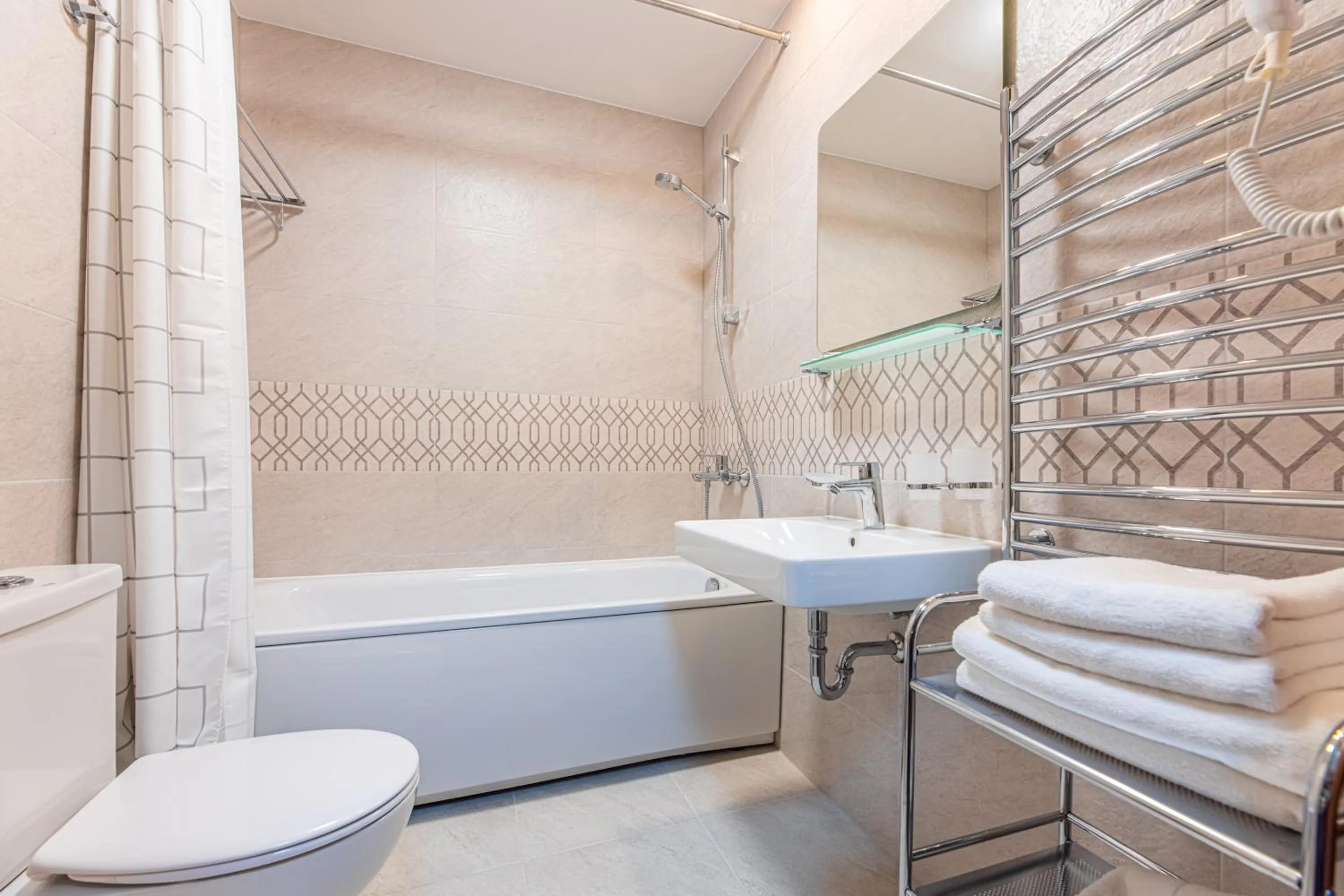 Shower in Meduza Hotel