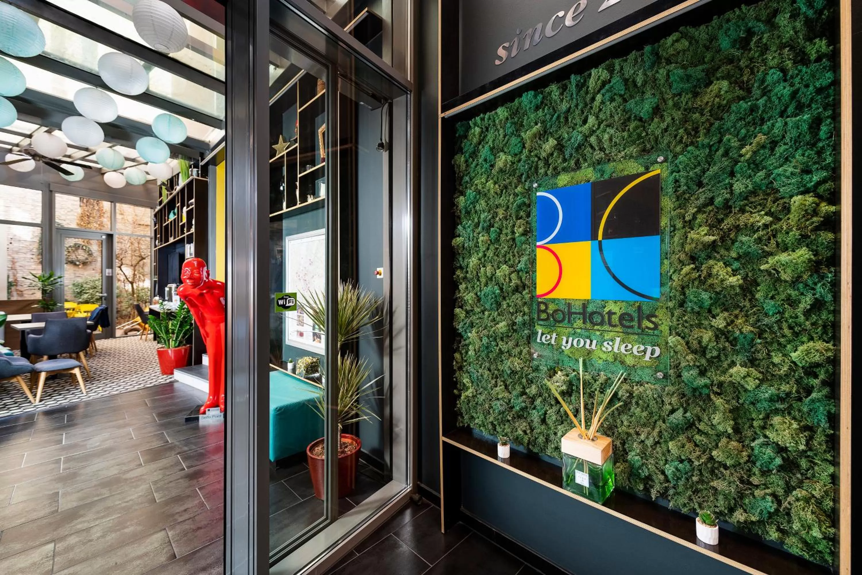 Lobby or reception in Bo18 Hotel Superior