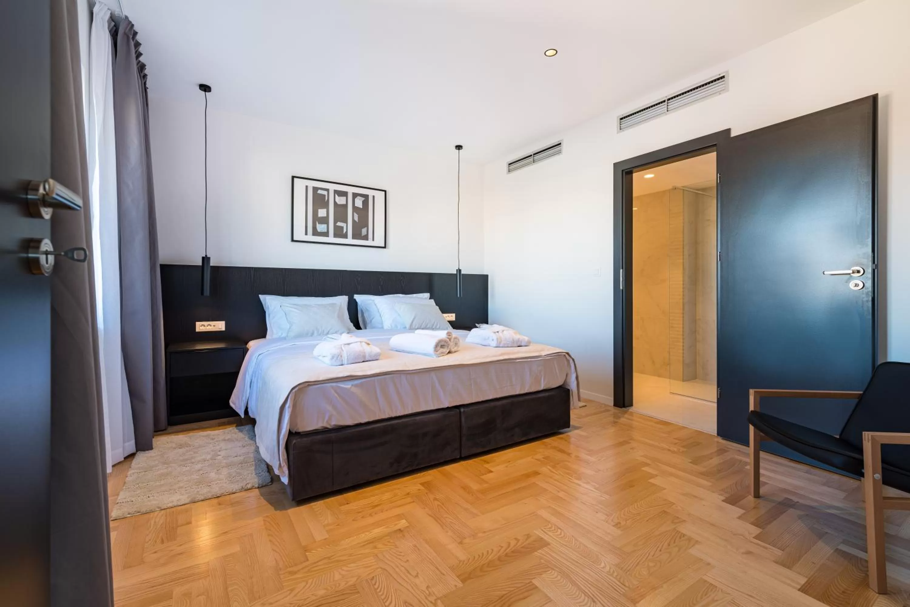 Bed in Miramare Hotel