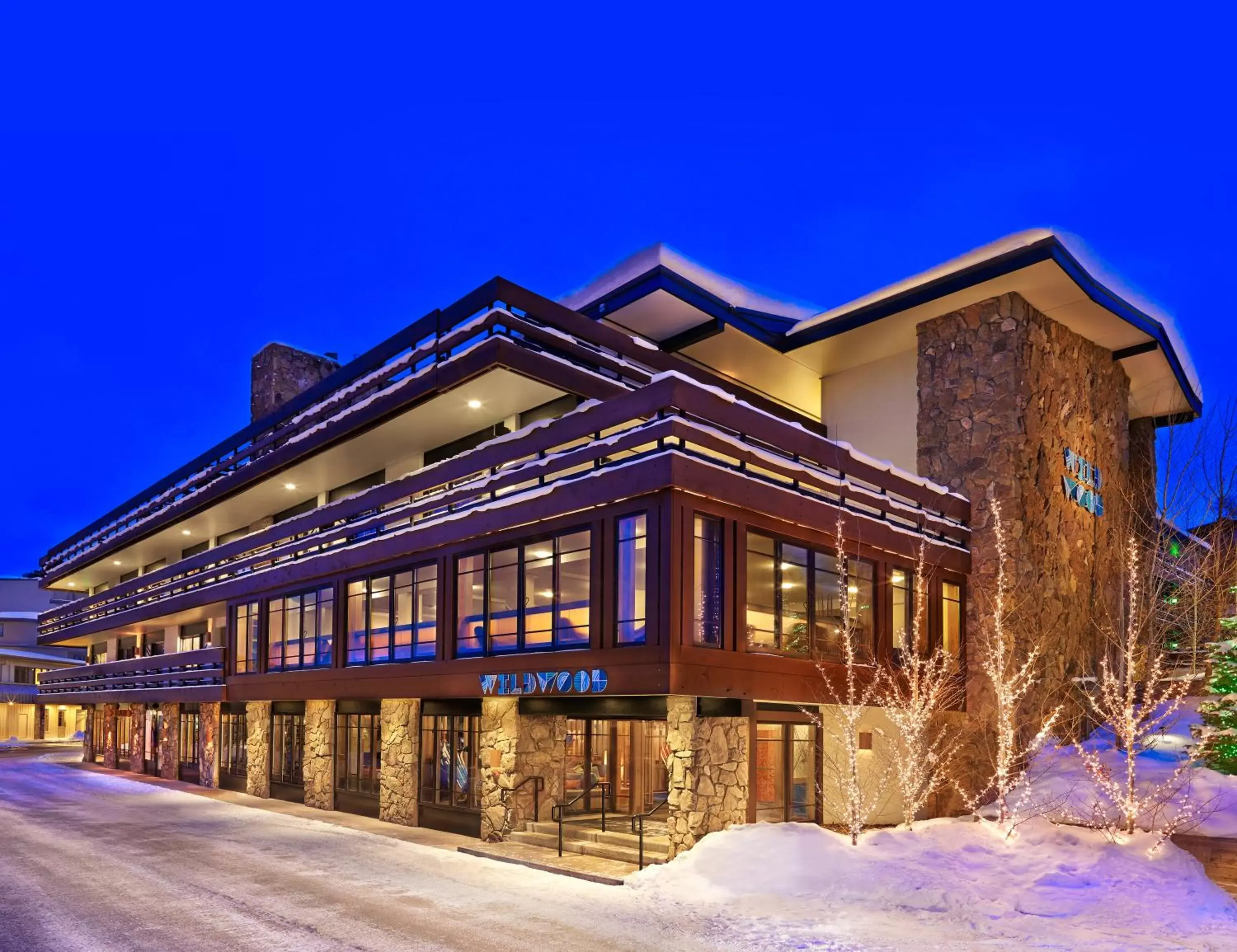 Facade/entrance, Winter in Wildwood Snowmass