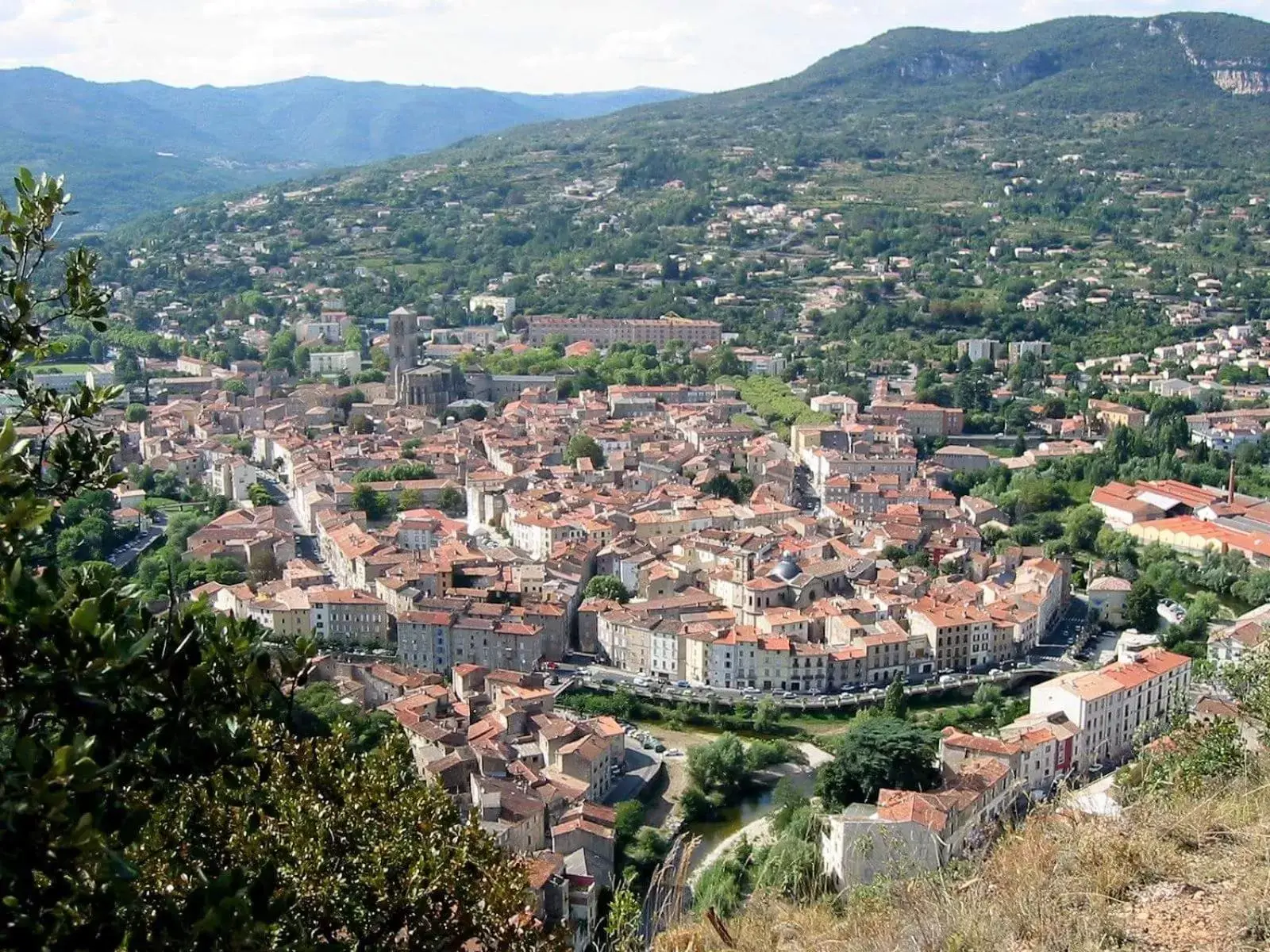 Nearby landmark, Bird's-eye View in L'Auberge du Mazet