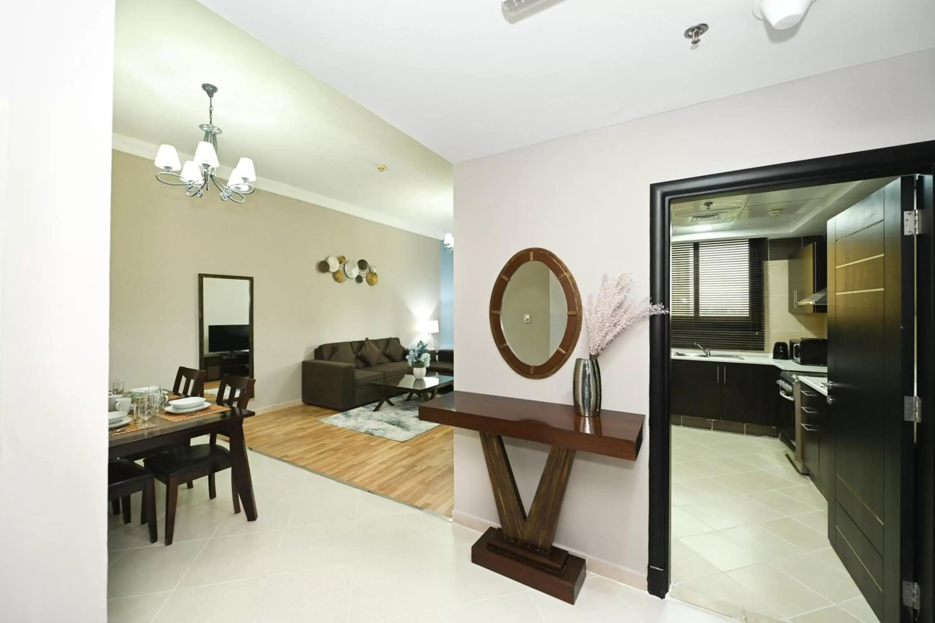 Property building, TV/Entertainment Center in Al Waleed Holiday Homes