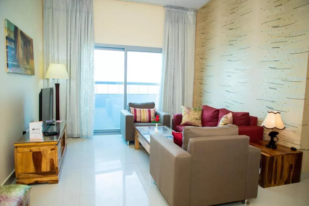 Living room, Seating Area in Ewan Tower Hotel Apartments