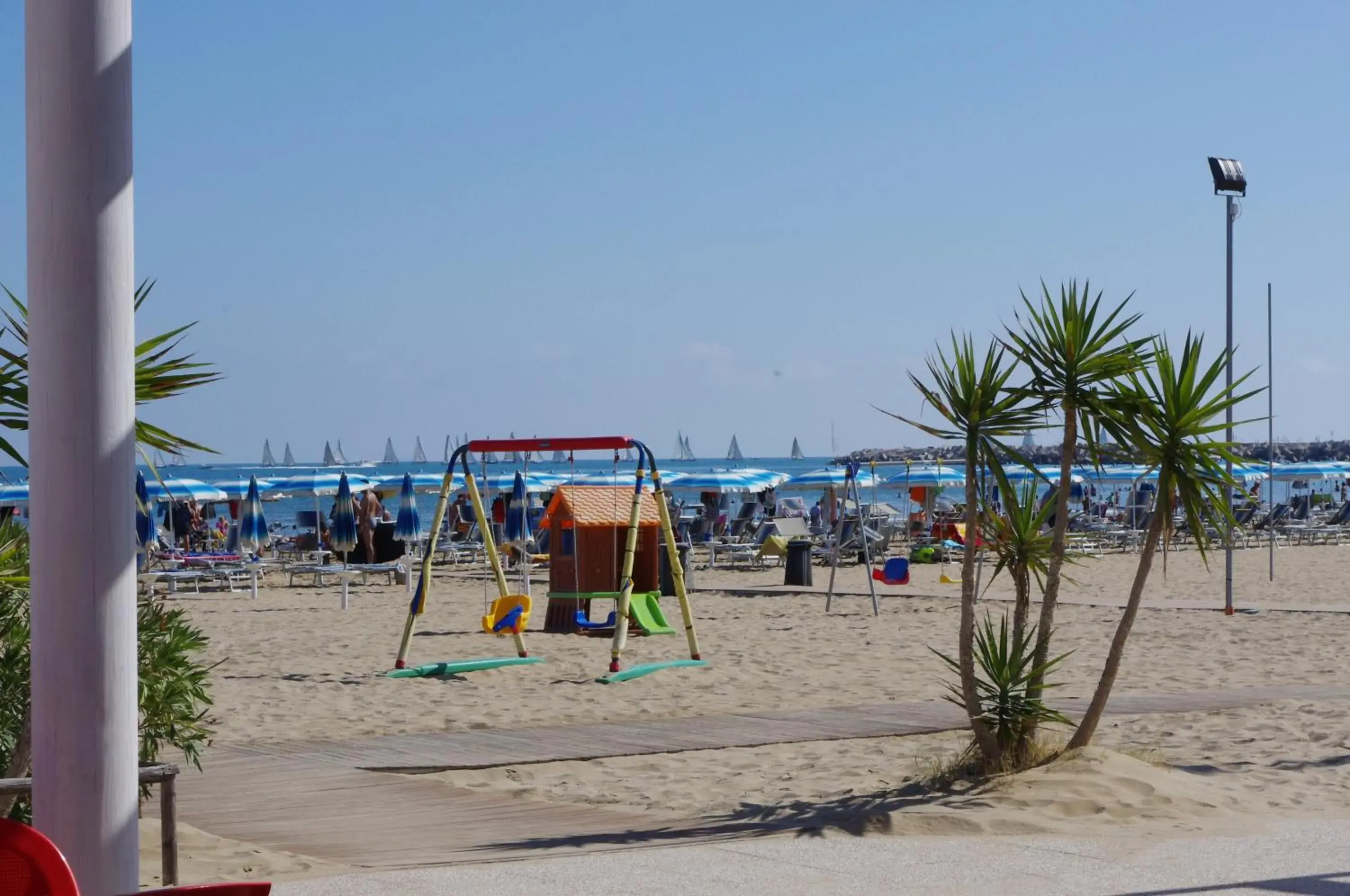 Children play ground, Children's Play Area in Hotel I Melograni