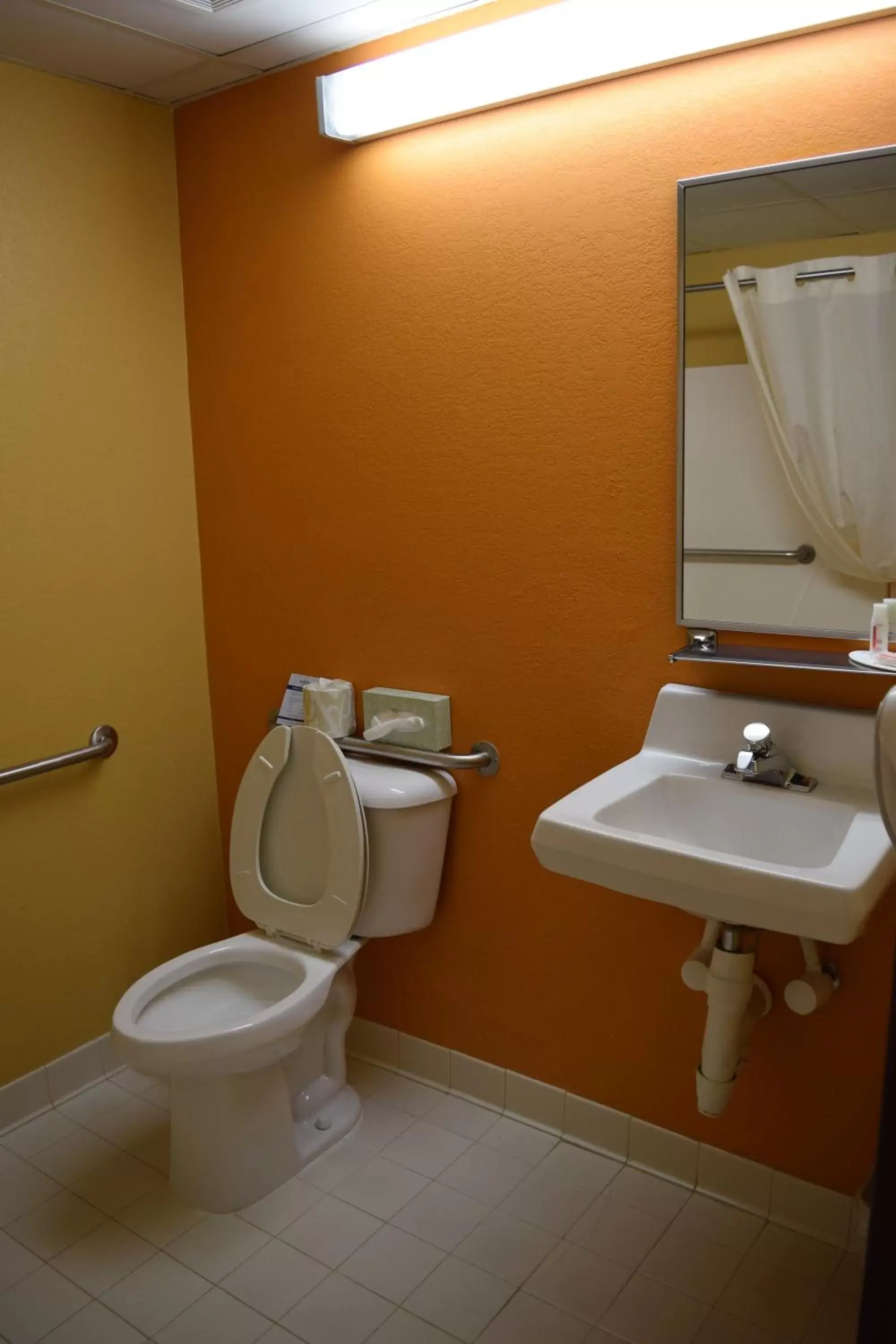 Toilet, Bathroom in Microtel Inn & Suites by Wyndham Rock Hill/Charlotte Area