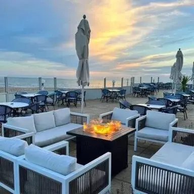 Seating area in The Relais Cooden Beach