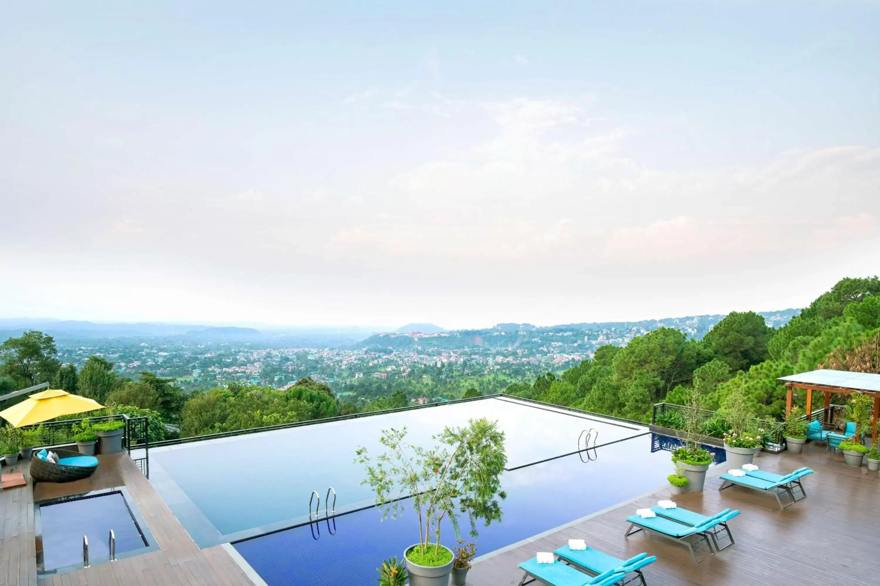 Day, Swimming Pool in Radisson Blu Resort Dharamshala Day, Swimming Pool in Radisson Blu Resort Dharamshala