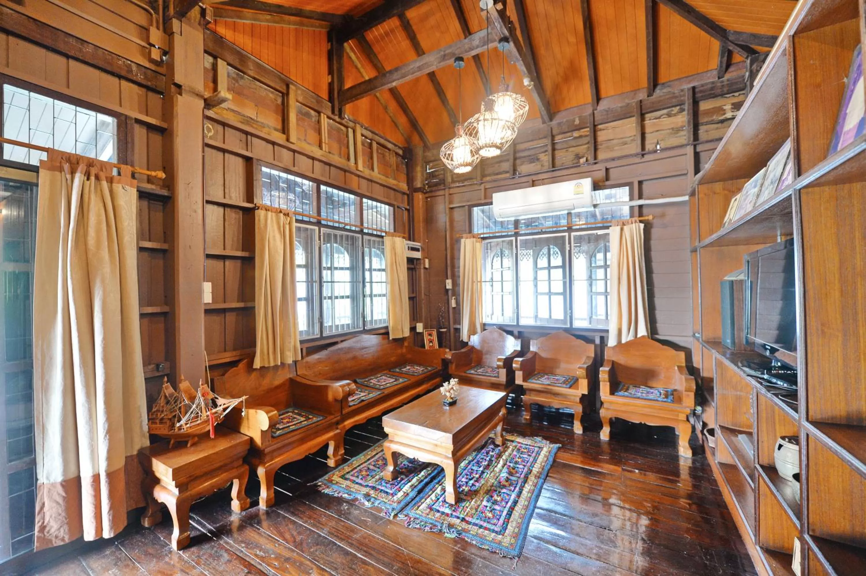 Living room in Huan Kawin Est.58 Lanna Home & Collection