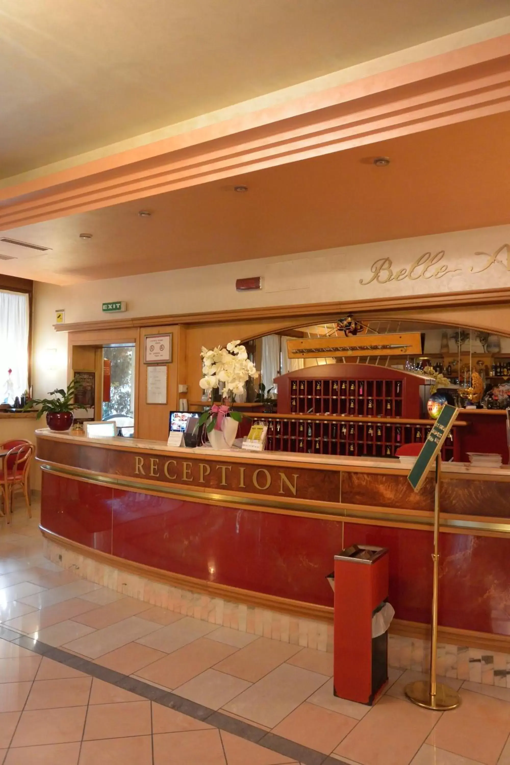 Lounge or bar, Lobby/Reception in Hotel Belle Arti