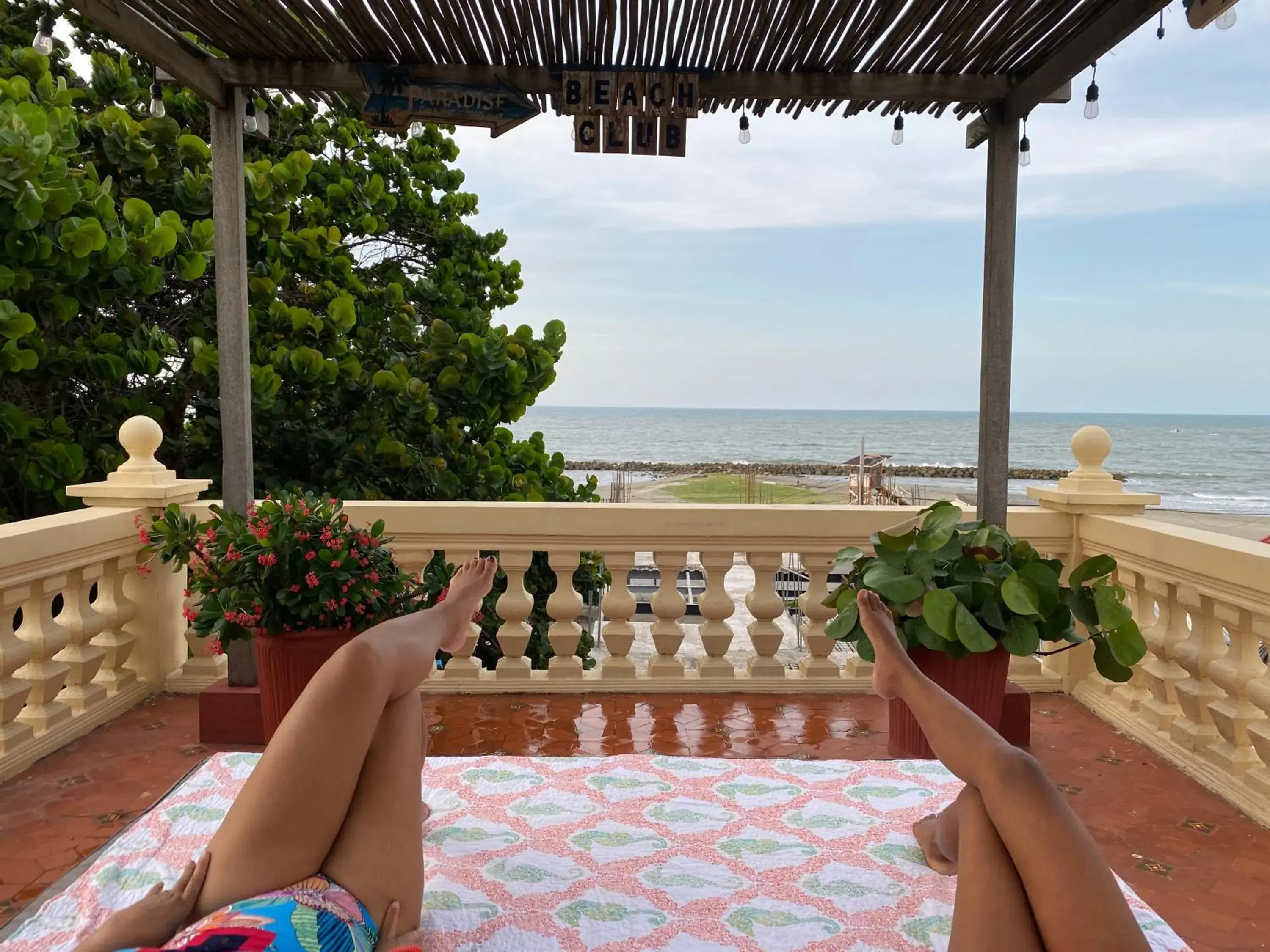 Balcony/Terrace in Hotel Boutique Castillo Ines Maria