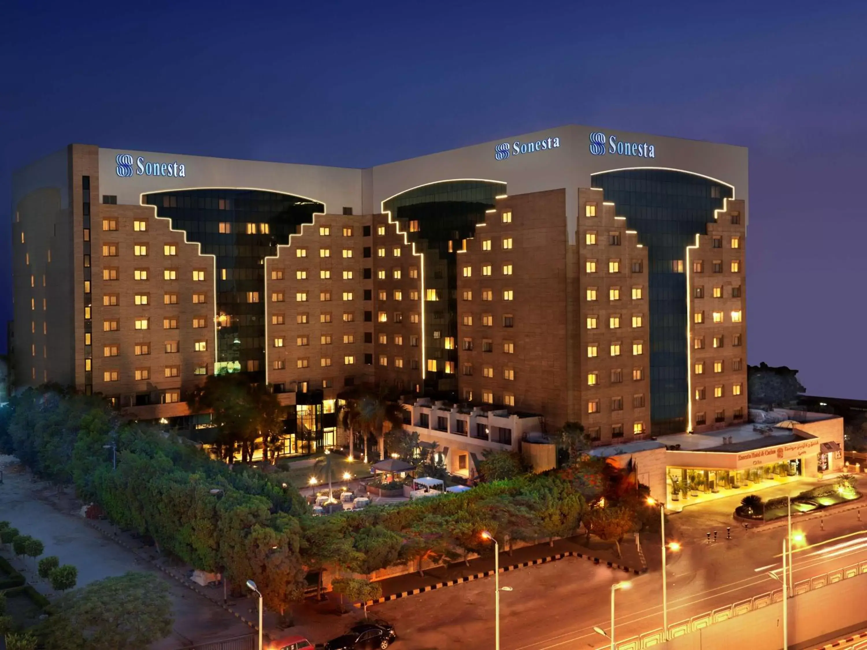 Property building in Sonesta Hotel Tower & Casino Cairo