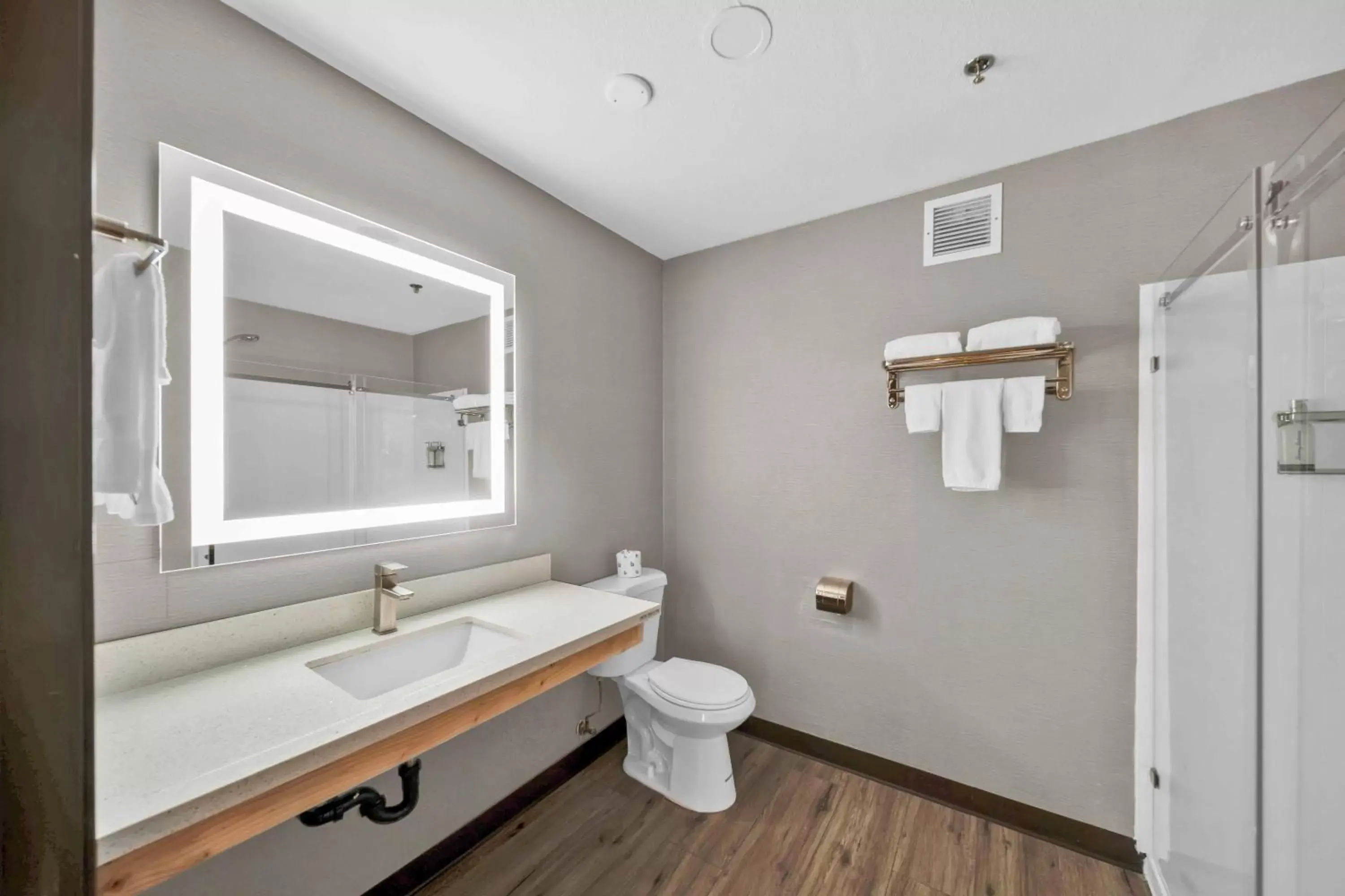 Bathroom in Baymont by Wyndham Anderson