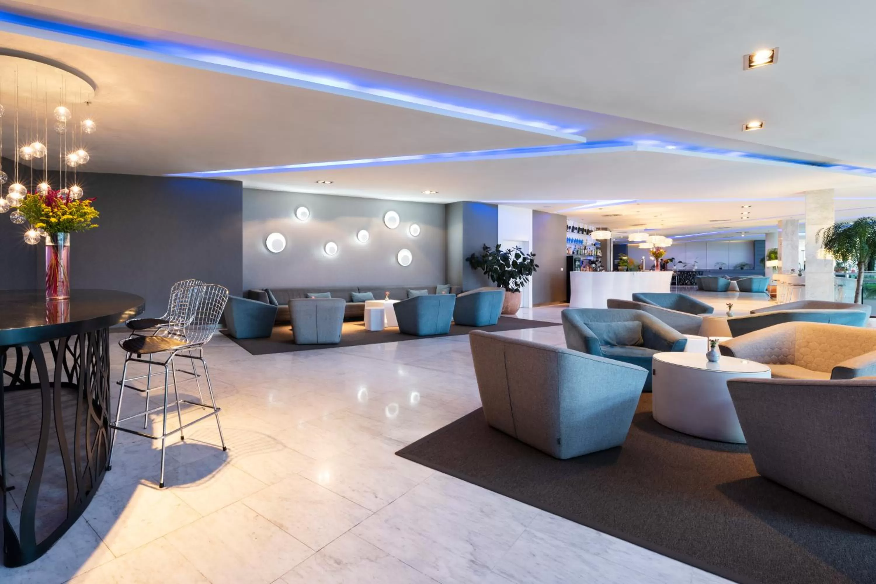 Lobby or reception in Eurostars Palacio de Cristal