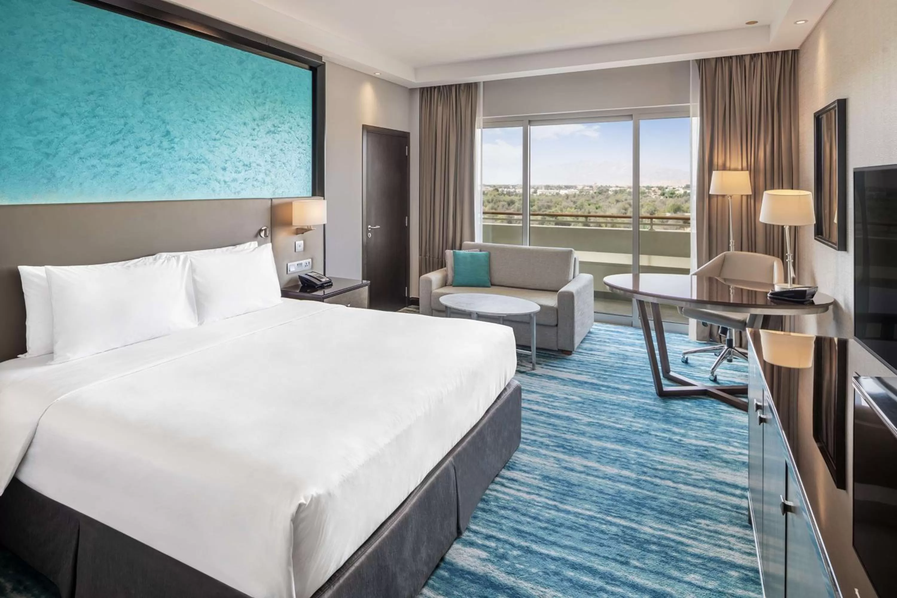 Bed in Radisson Blu Hotel & Resort, Al Ain