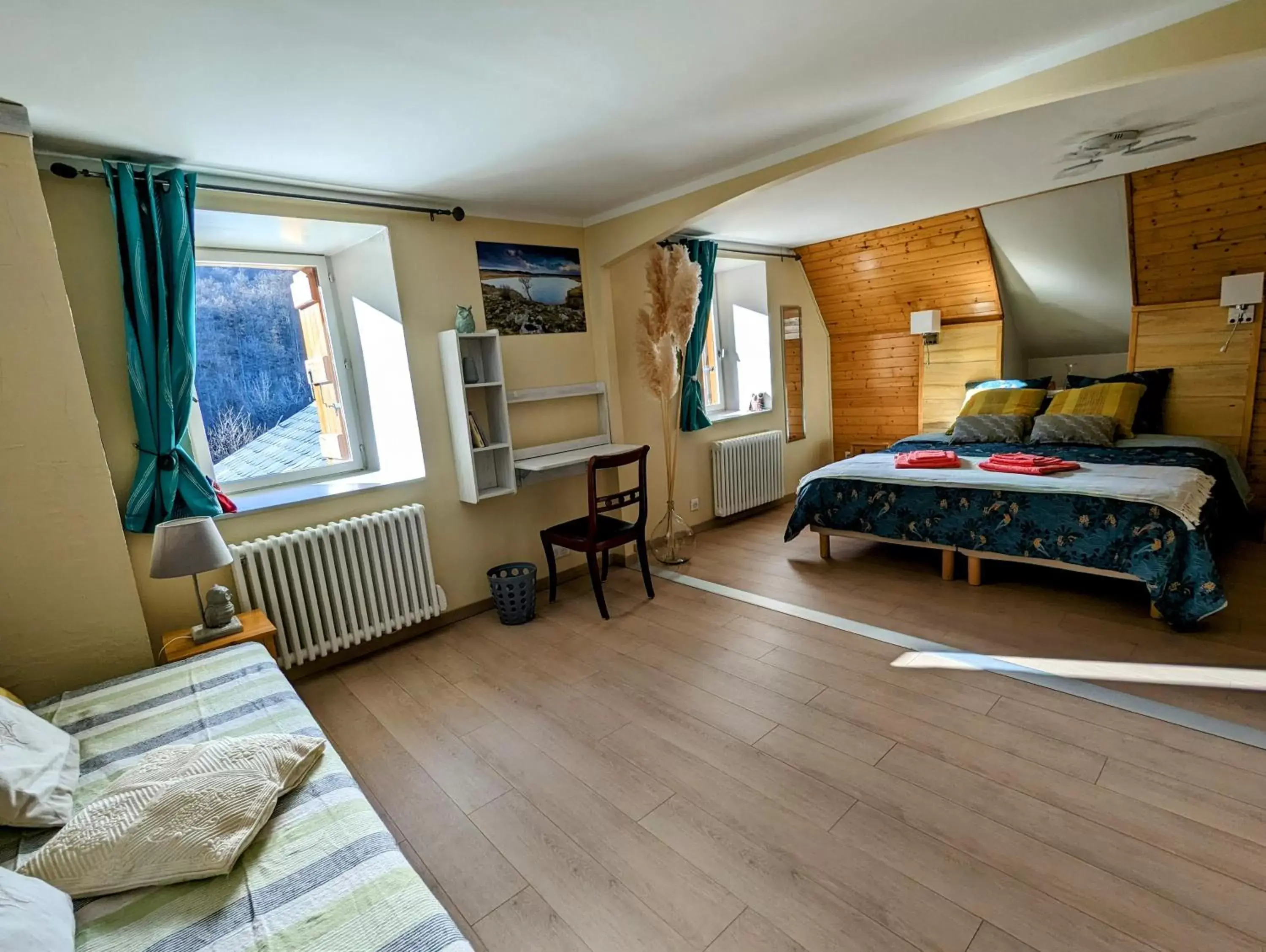 Bedroom in Chambres et table d'hôtes Le Lepadou-Bas