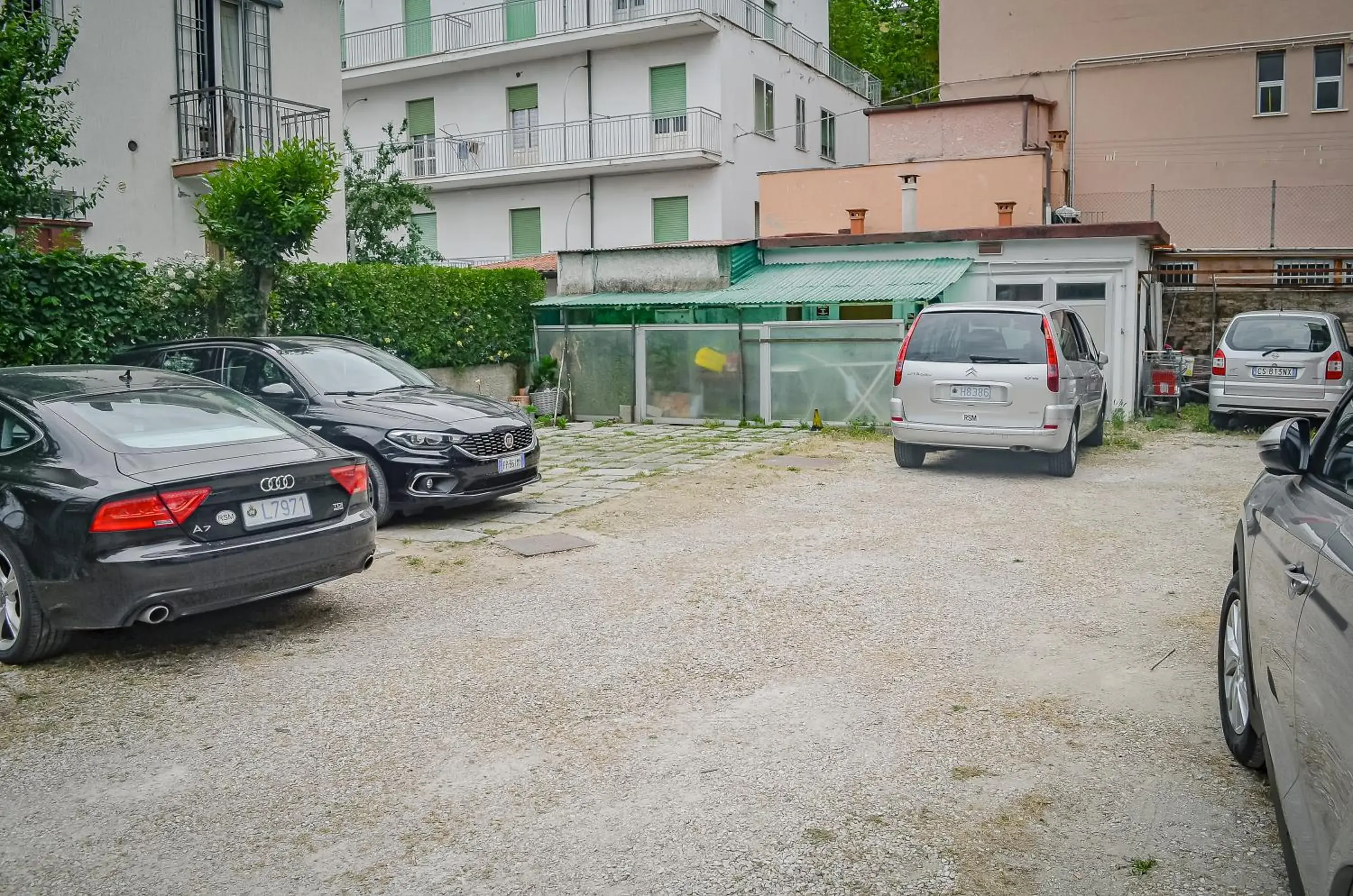 Parking, Property Building in Hotel Stradiot