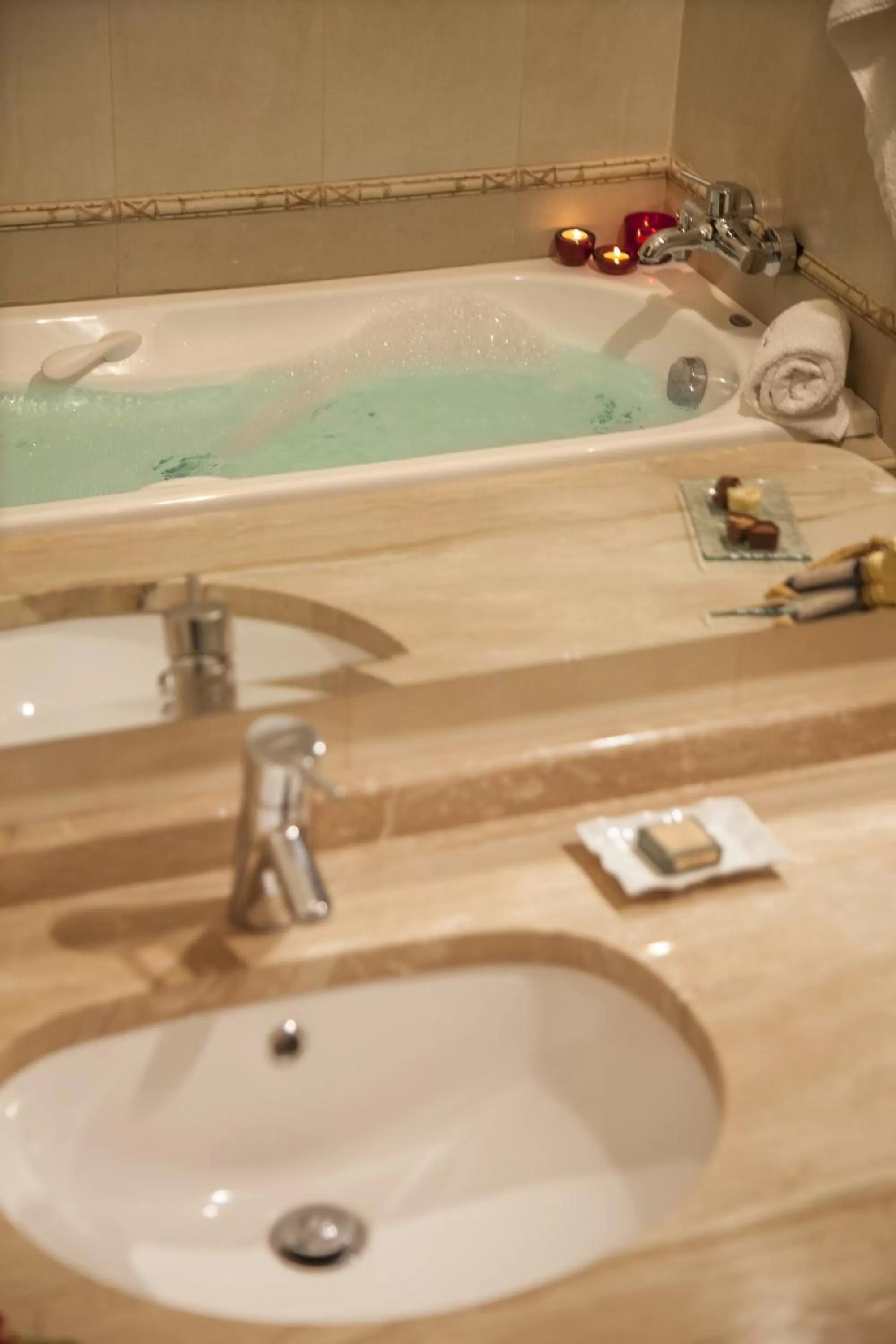 Bathroom in Eco Hotel con encanto Masía la Mota B&B