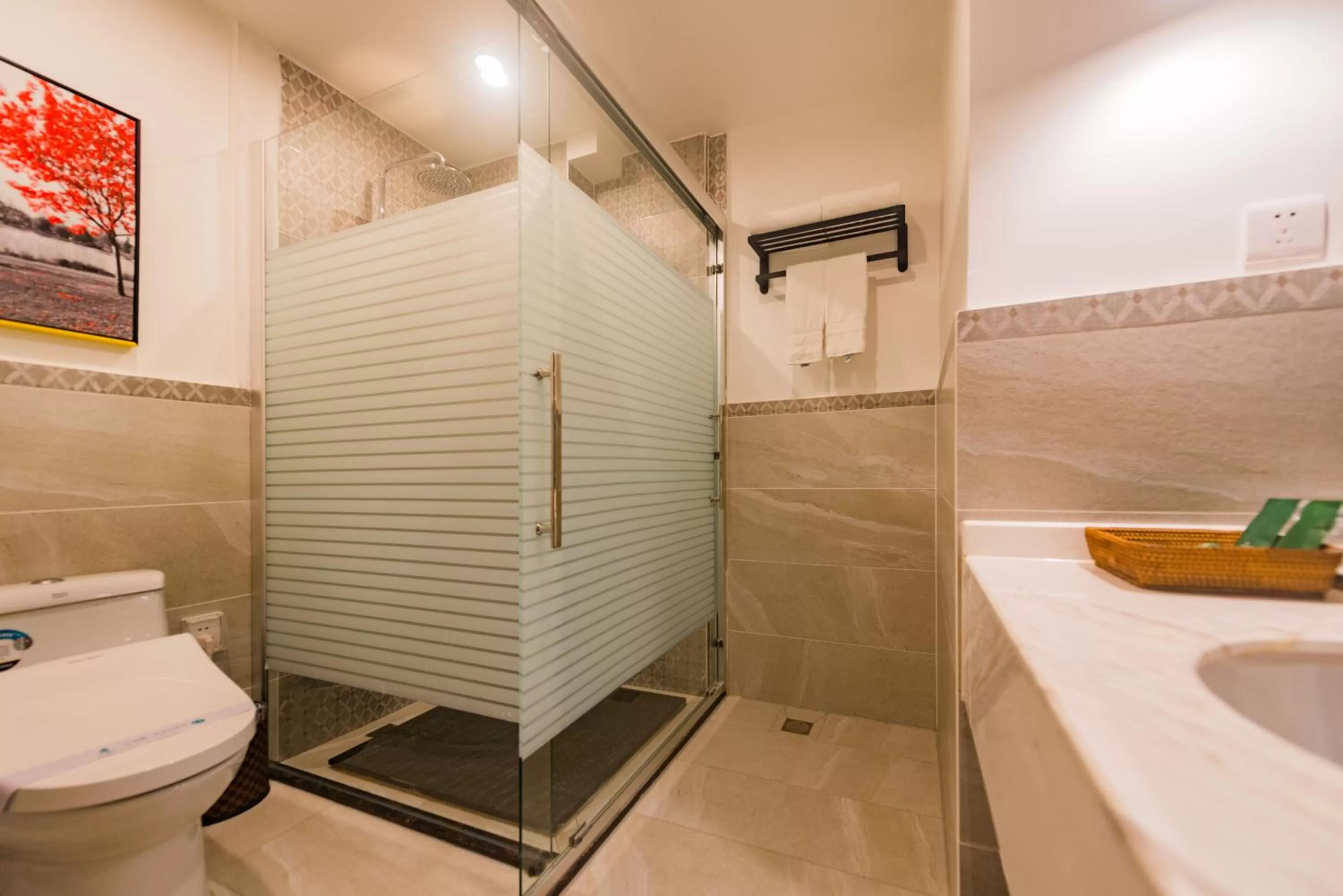 Bathroom in Li River Resort Villa Hotel